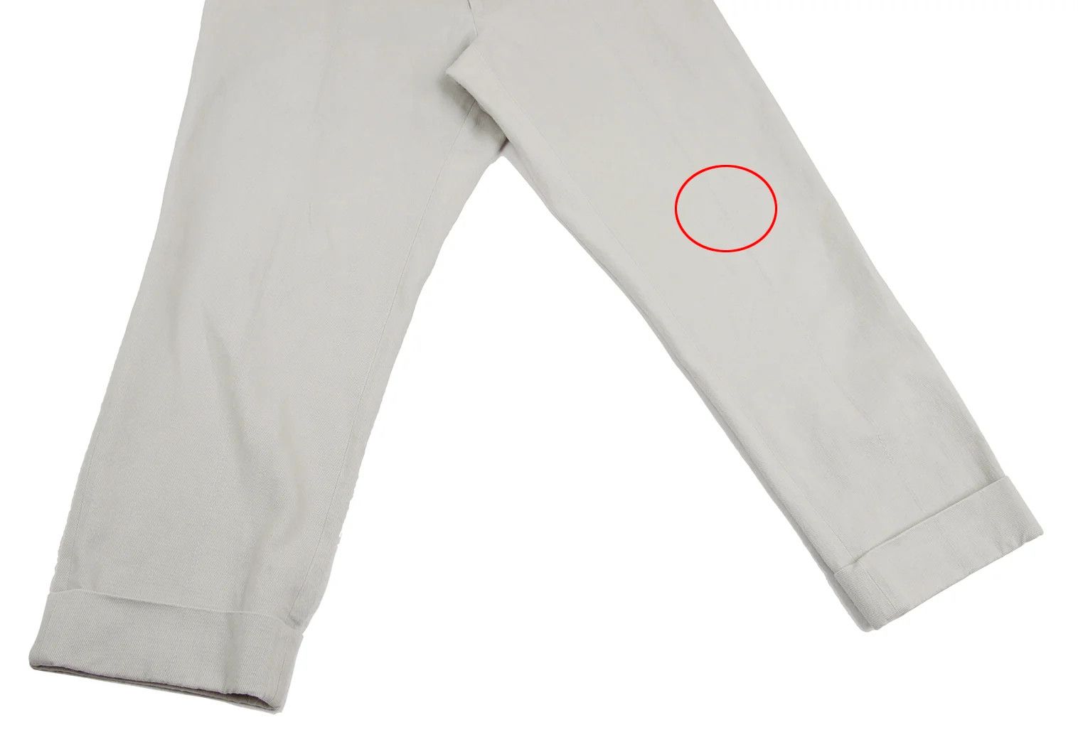 Yohji Yamamoto Yohji Yamamoto Cotton Center Double Stitch Pants Size US 36 / EU 52 - 6 Thumbnail