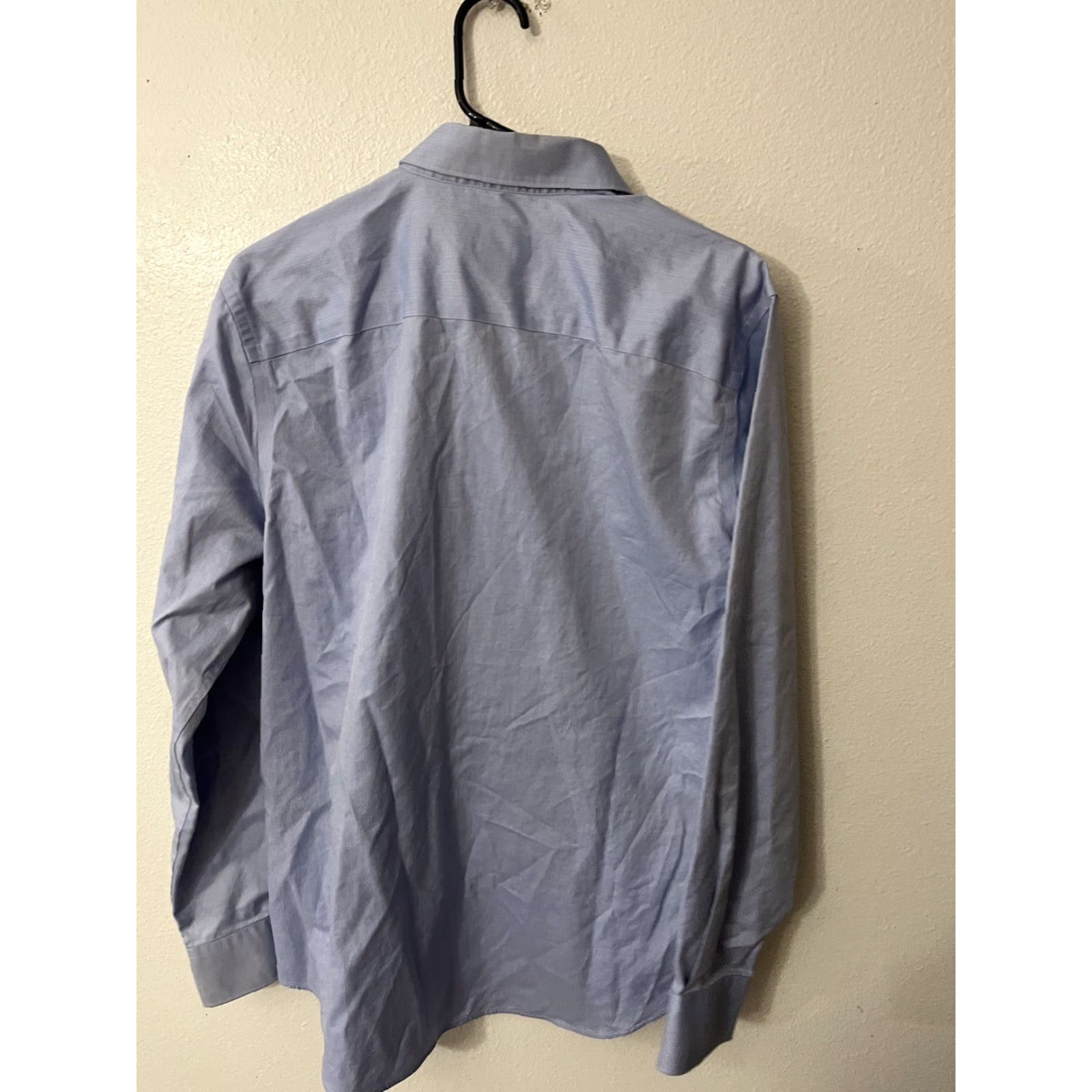 Eddie Bauer Eddie Bauer Wrinkle & Stain Resistant Blue Button Down Shirt Classic Fit Size M Size US M / EU 48-50 / 2 - 2 Thumbnail