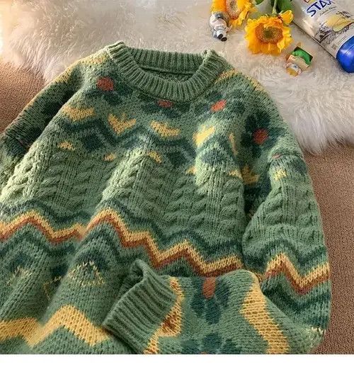 Aran Isles Knitwear × Japanese Brand Christmas Sweater Knit Sweaters For Men Size US L / EU 52-54 / 3 - 1 Thumbnail