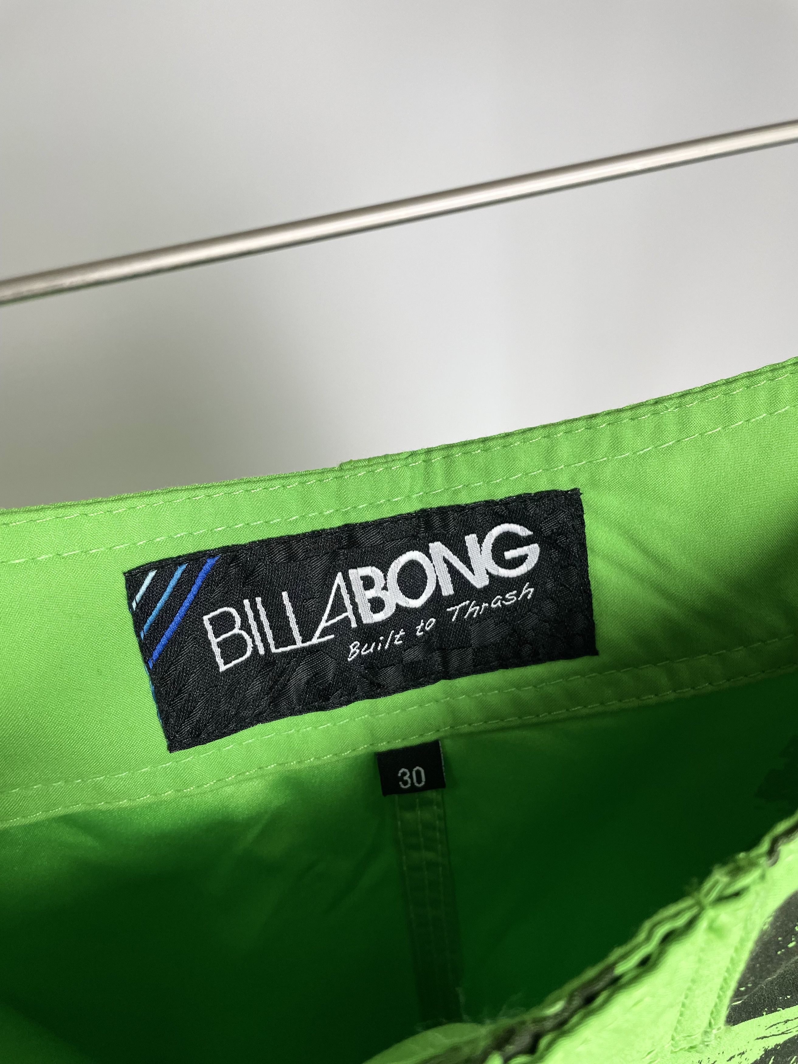 Billabong Billabong Vintage Green Full Printed Surfing Shorts Size US 30 / EU 46 - 13 Thumbnail