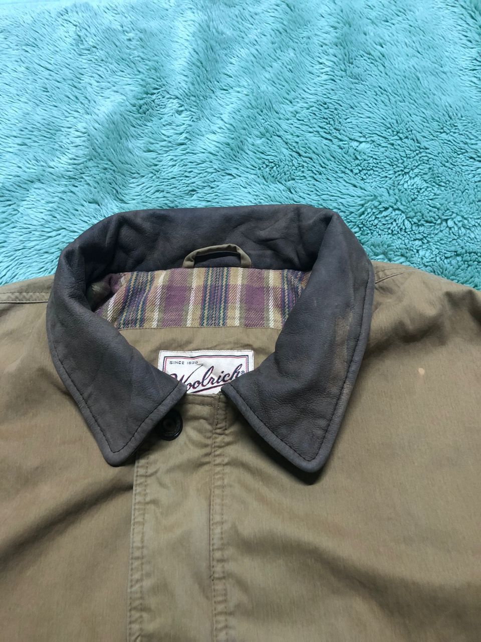 Vintage × Woolrich Woolen Mills VINTAGE WOOLRICH MENS JACKET FADED SUNFADED Size US L / EU 52-54 / 3 - 4 Thumbnail