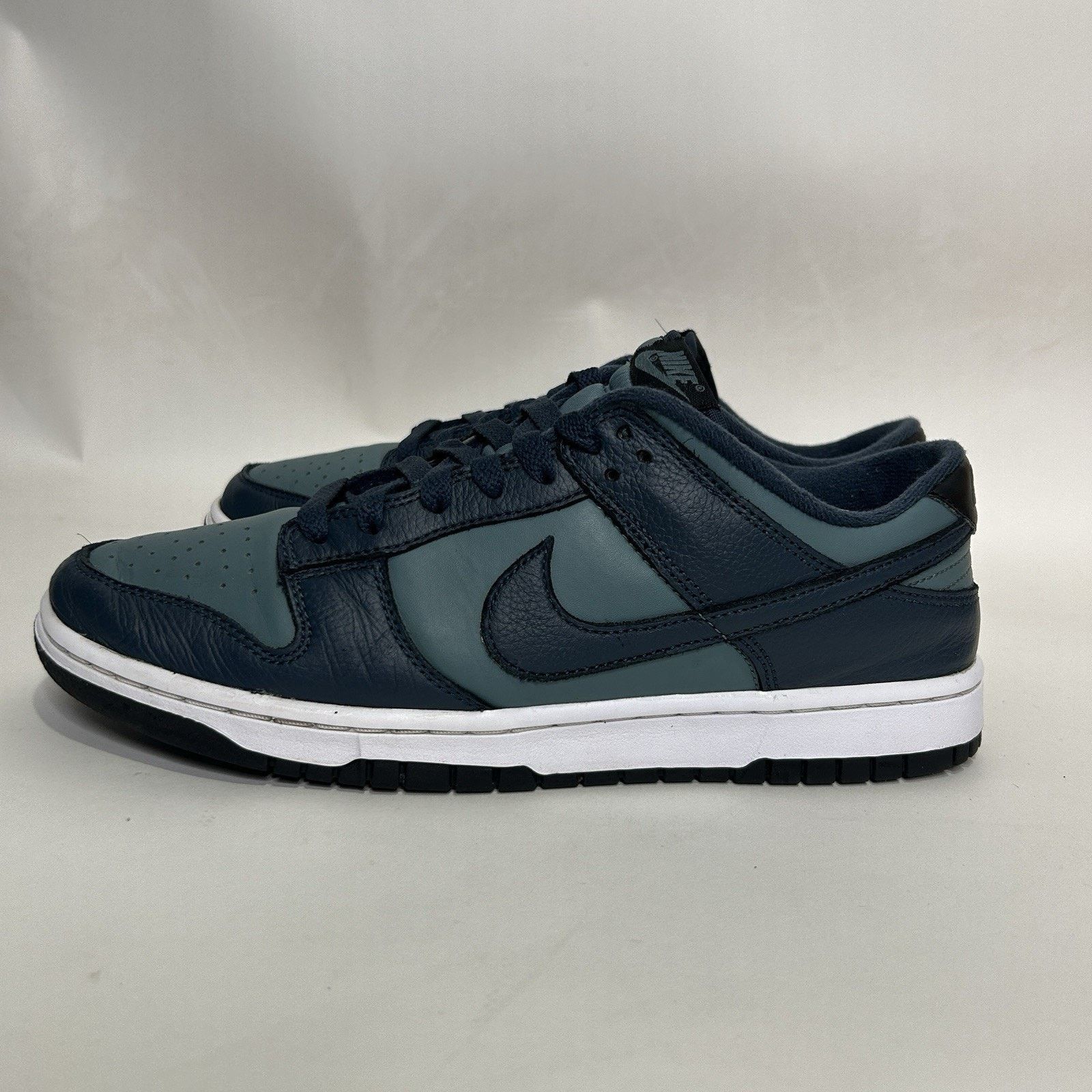 Nike Nike Dunk Low Retro PRM “Mineral Slate Armory Navy” Size US 10.5 / EU 43-44 - 6 Thumbnail