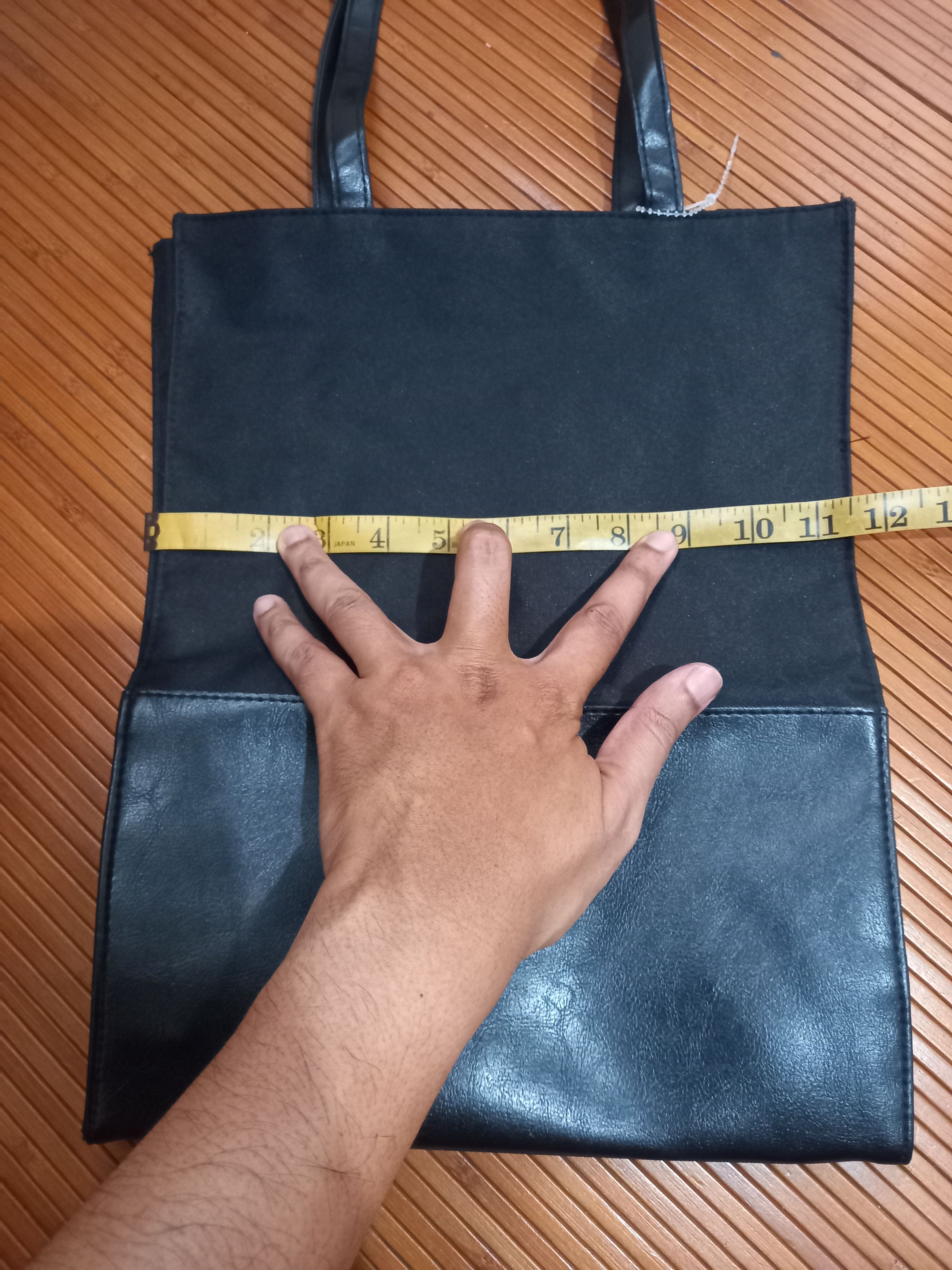 Yohji Yamamoto Yohji yamamoto tote bag half leather Size ONE SIZE - 5 Thumbnail