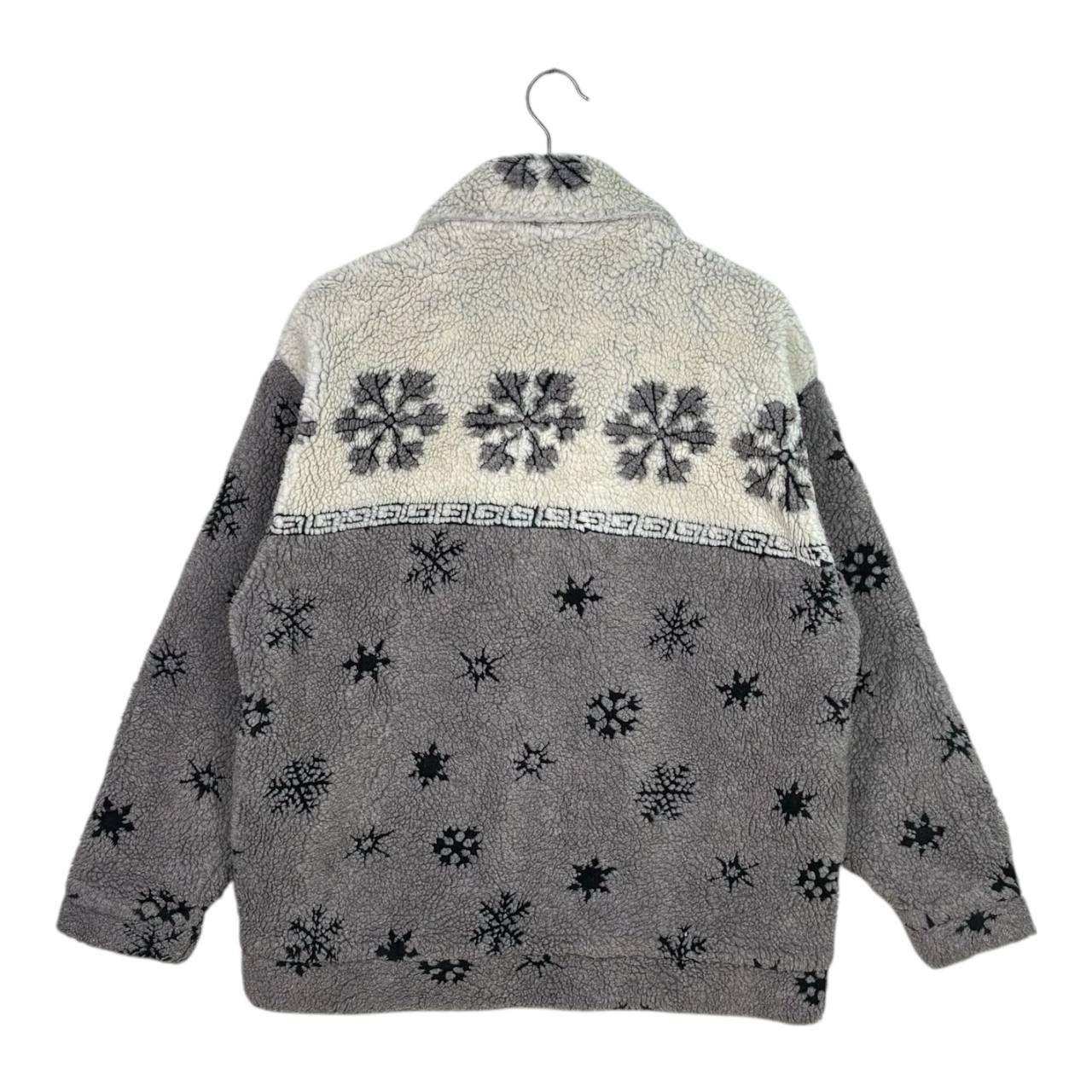 Woolrich Woolen Mills Vintage Woolrich Snowflake Sherpa Fleece Jacket Asics Size M Size US M / EU 48-50 / 2 - 2 Thumbnail