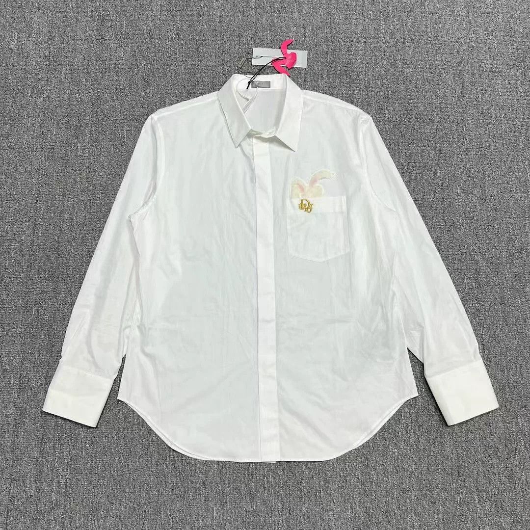 Dior dior x erl limited edition white shirt Size US L / EU 52-54 / 3 - 1 Thumbnail