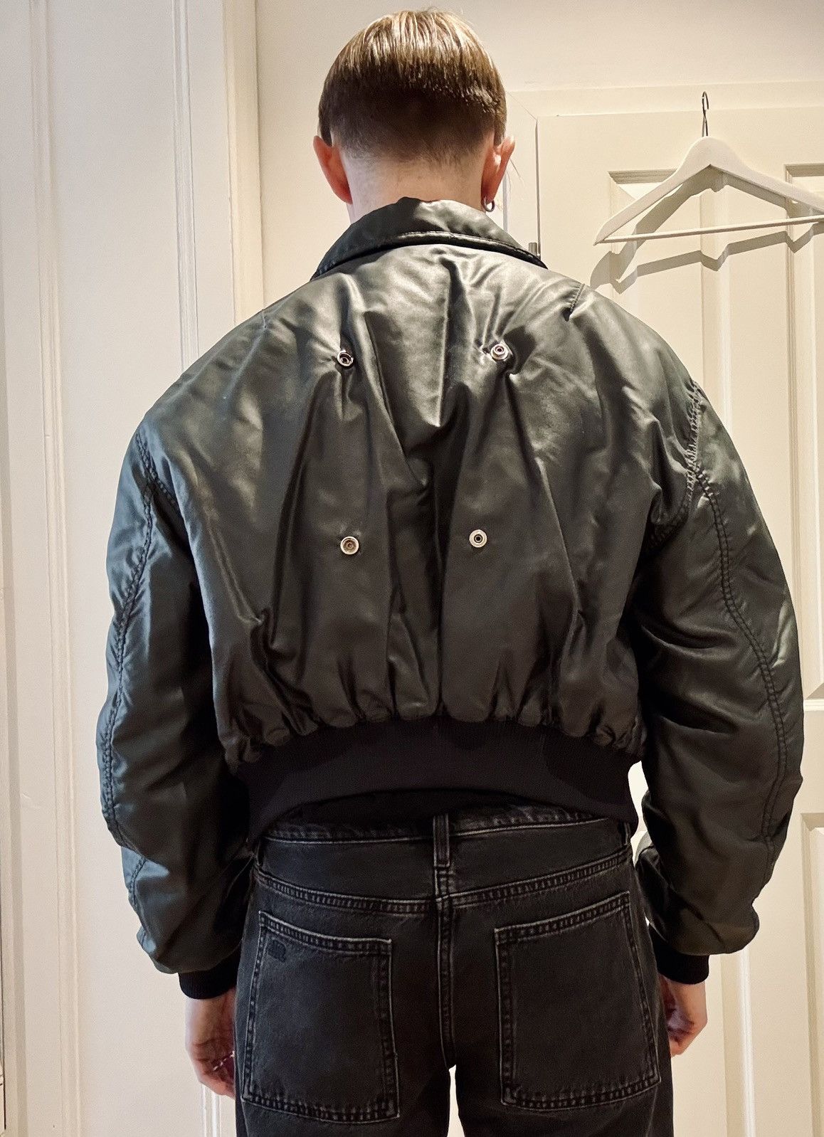 Raf Simons Raf Simons Archive Cropped Bomber early 2000 Size US M / EU 48-50 / 2 - 1 Thumbnail