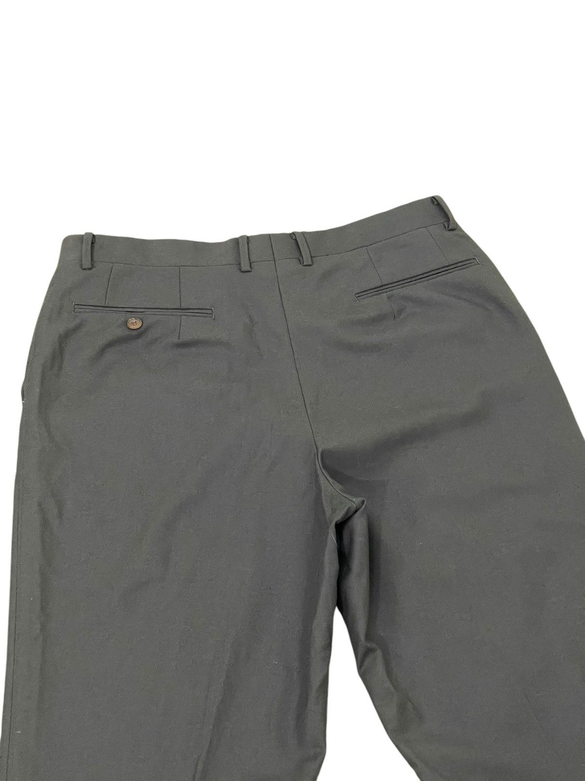 Balenciaga Wide Loose Vtg Balenciaga Paris Wool Trouser 8🟦9 Size US 33 - 18 Thumbnail