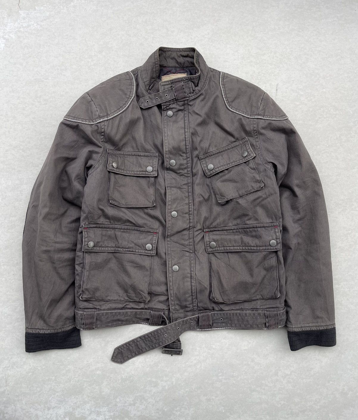 Le Grande Bleu (L.G.B.) 🔥Vintage Ball Raider Jacket With Belt Size US L / EU 52-54 / 3 - 3 Thumbnail
