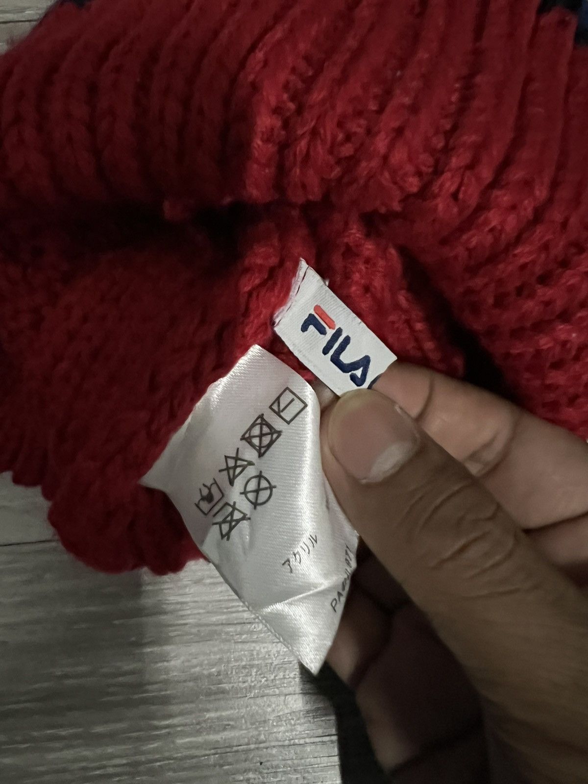 Vintage Fila Beanie Hat
