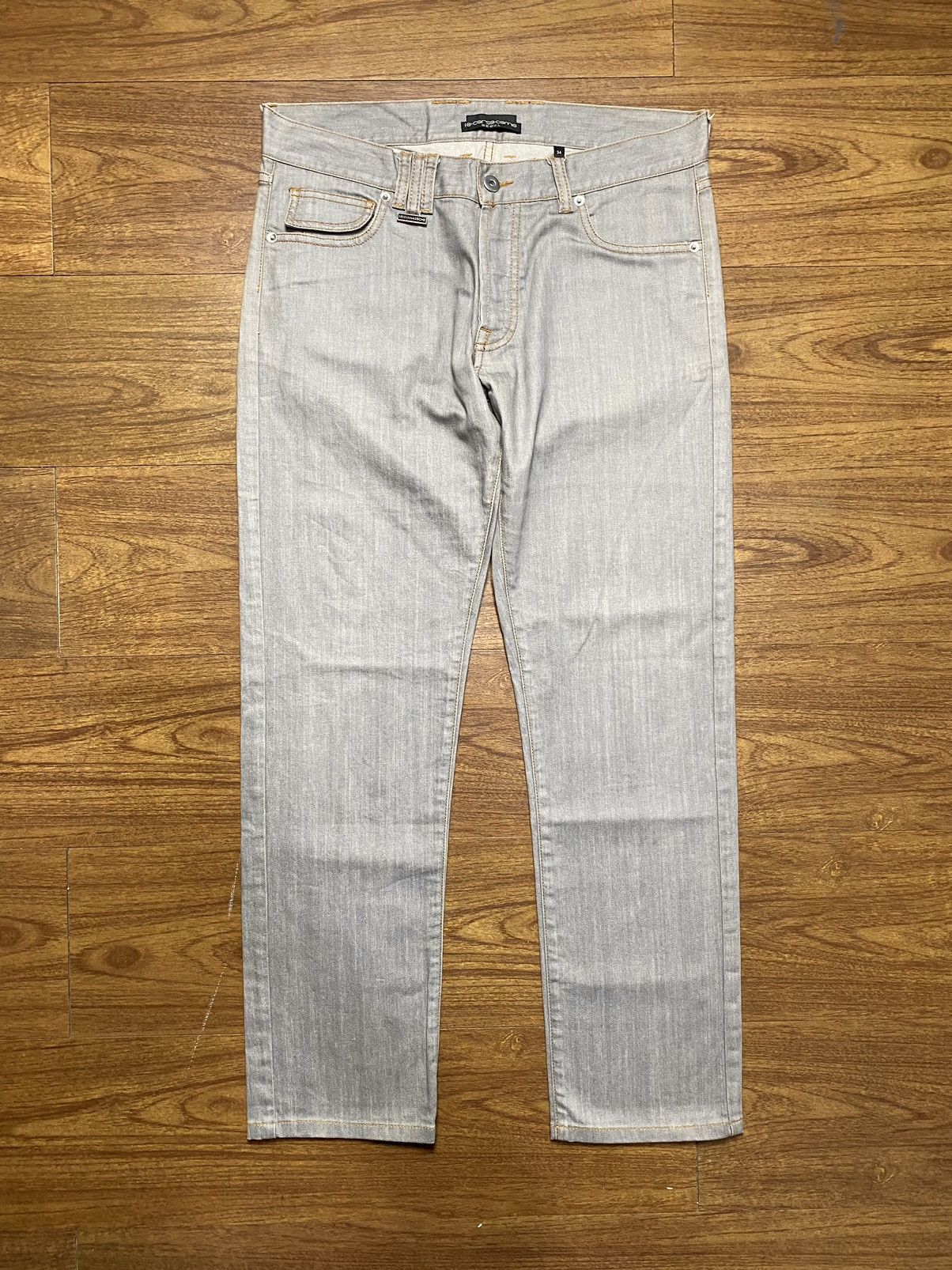 Kris Van Assche 10 Corso Como Exclusive Grey Denim Pants Size US 34 / EU 50 - 1 Thumbnail