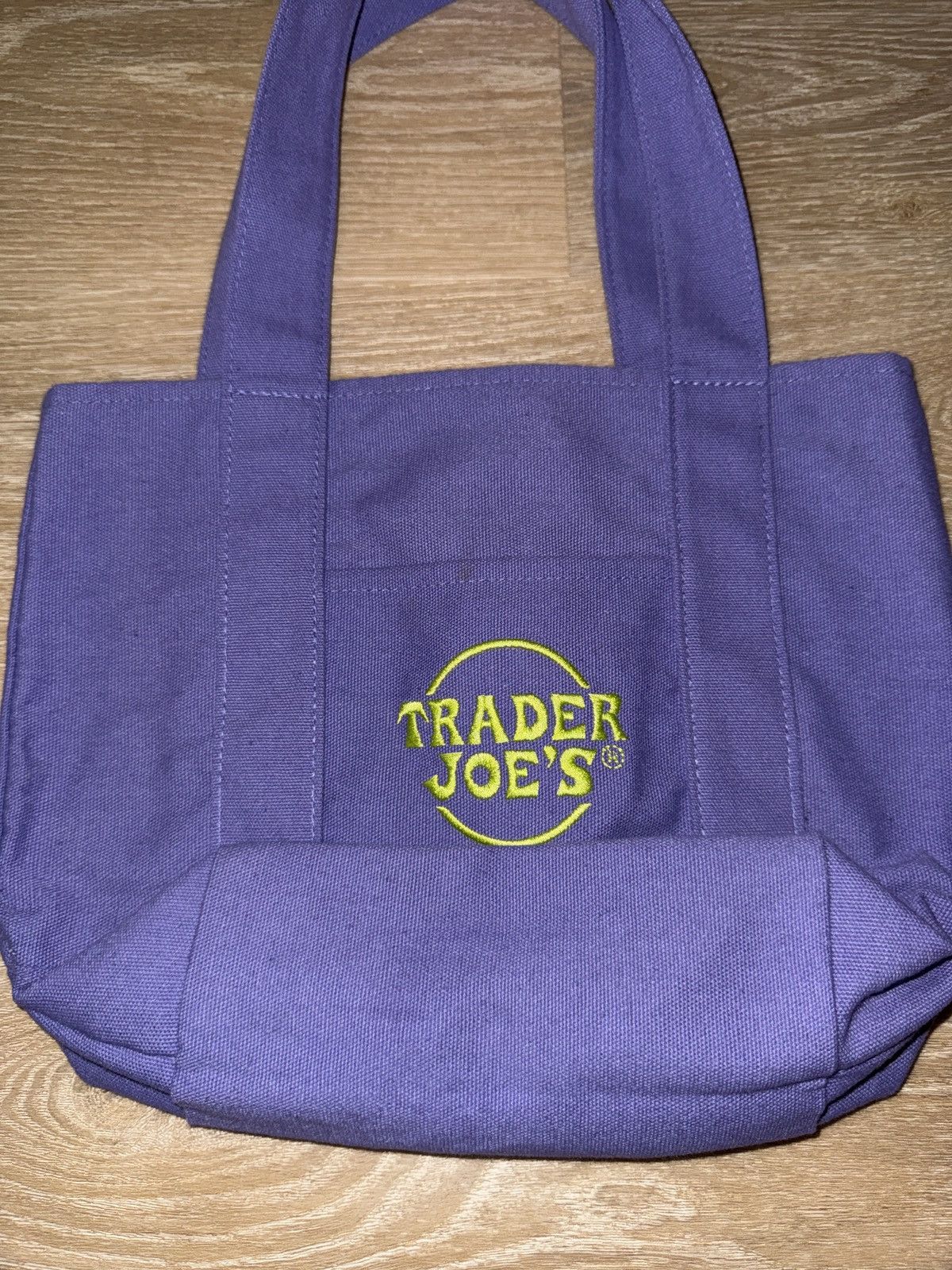 Other Trader Joe’s Mini Purple Tote Bag Size ONE SIZE - 3 Thumbnail