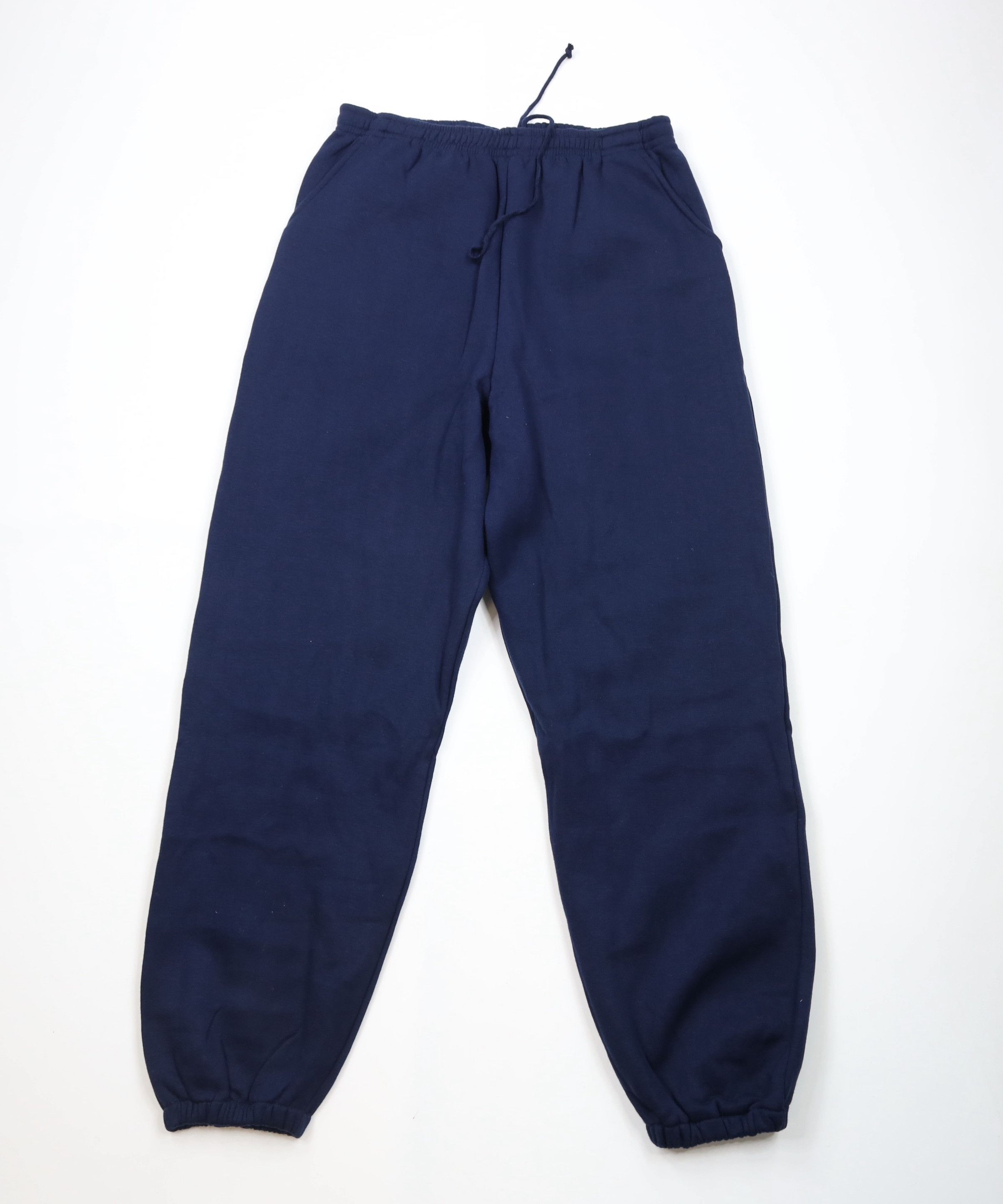Vintage Vintage 90s Streetwear Heavyweight Sweatpants Joggers Blue Size US 38 / EU 54 - 1 Thumbnail