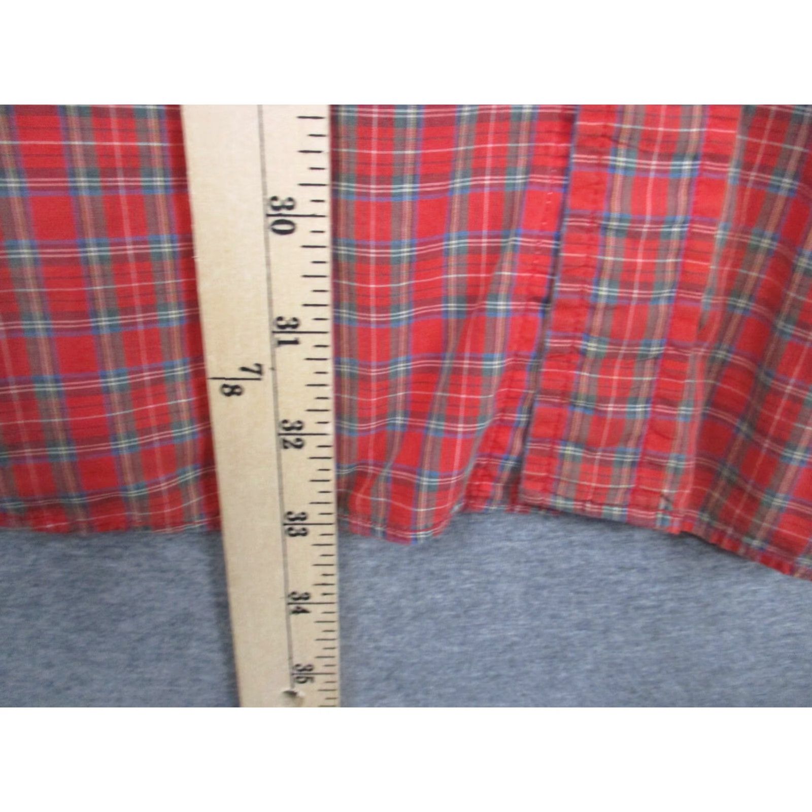 Vintage VINTAGE L.L. Bean Mens Shirt XL Red Plaid Long Sleeve Made in USA 80s Size US XL / EU 56 / 4 - 6 Thumbnail