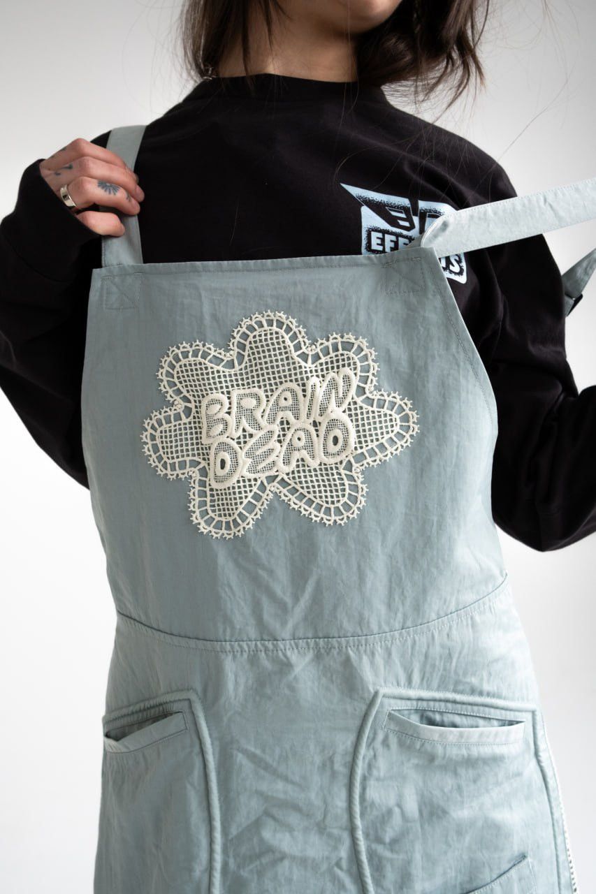 Brain Dead Brain Dead Doily Apron Utility Dress Size M / US 6-8 / IT 42-44 - 2 Thumbnail