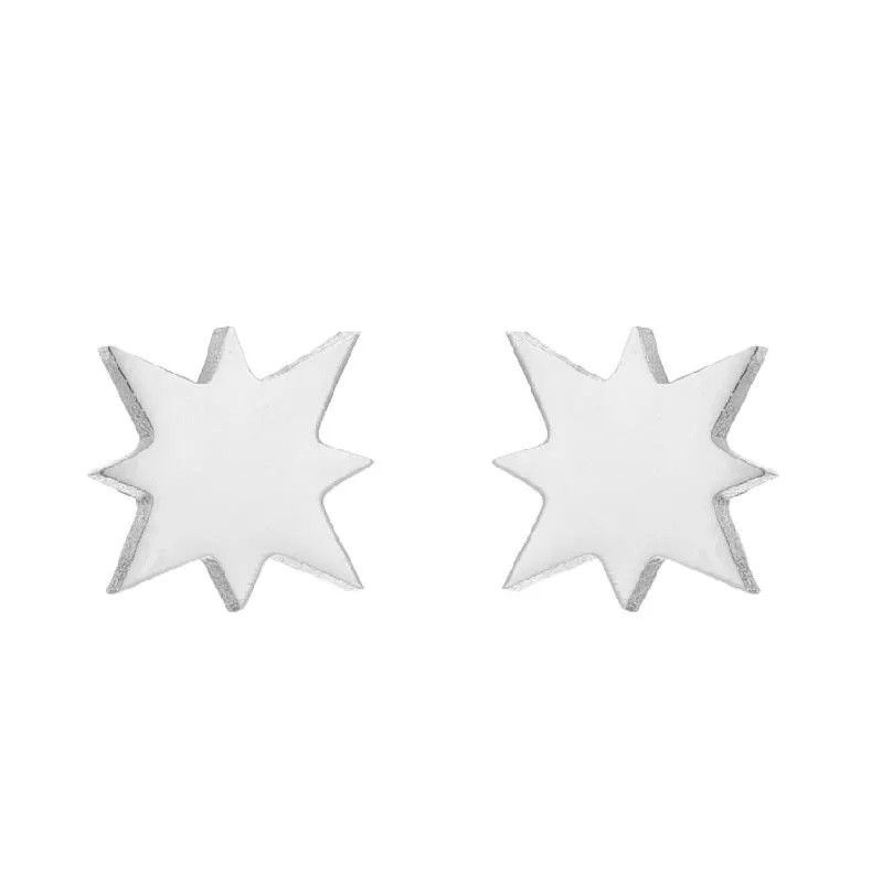 Jewelry Star Stud Earrings Charm Earring Gift Size ONE SIZE - 2 Thumbnail