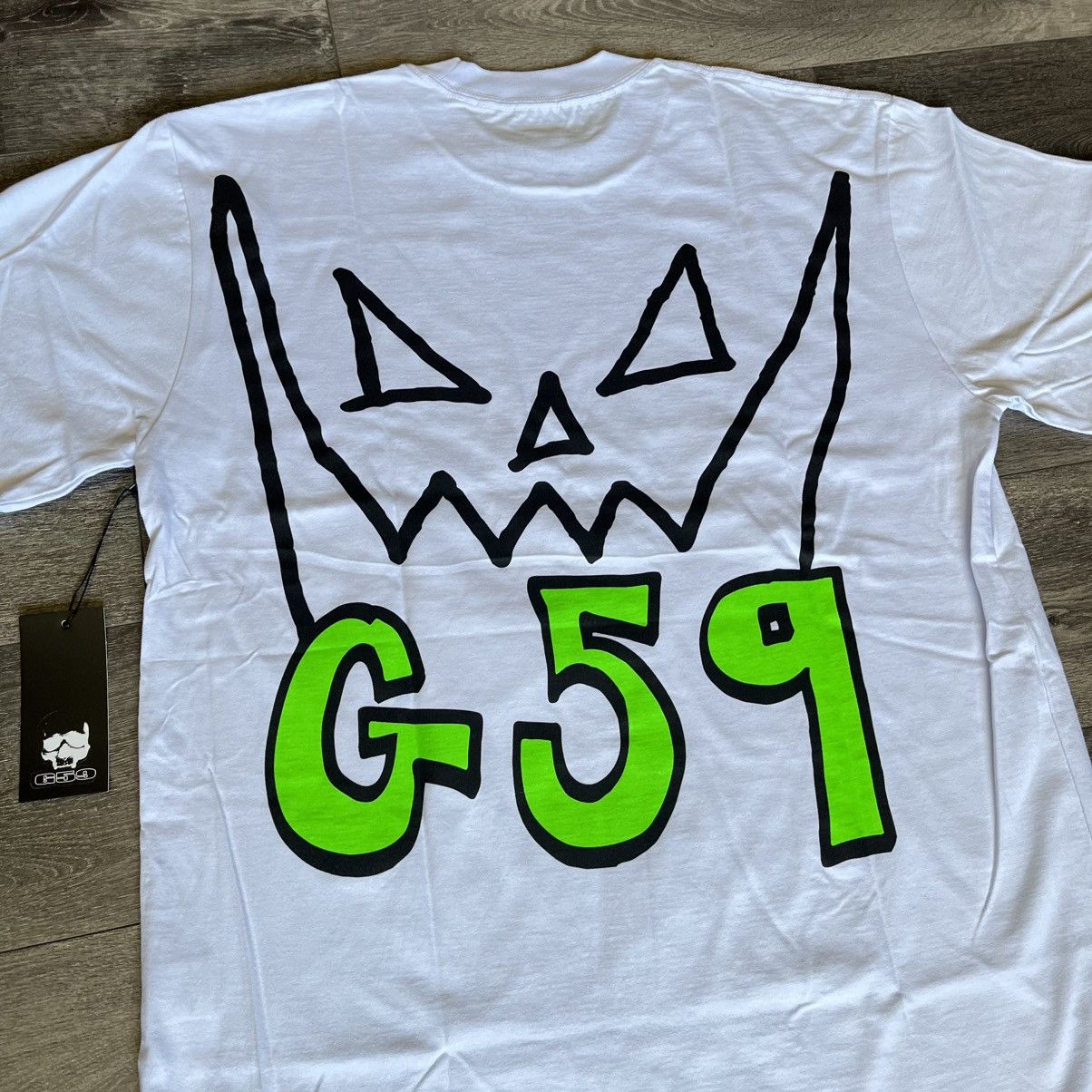 Asspizza Asspizza x G59 Records Suicideboys Hand Drawn Tee White New Size US XL / EU 56 / 4 - 8 Thumbnail