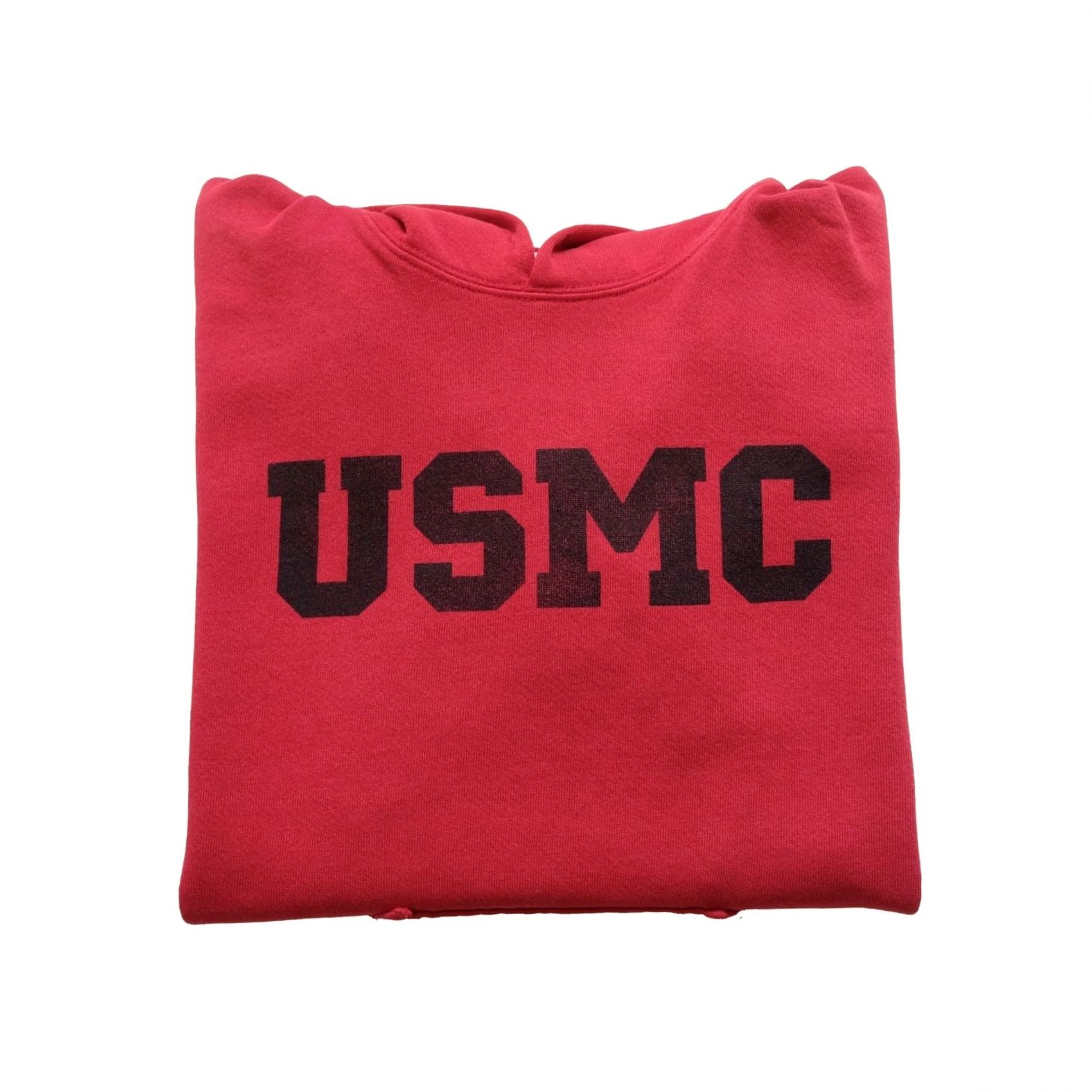 Soffe VINTAGE Soffe Hoodie Mens 90s USMC Logo Graphic Print Fleece Red SZ M Size US M / EU 48-50 / 2 - 2 Thumbnail
