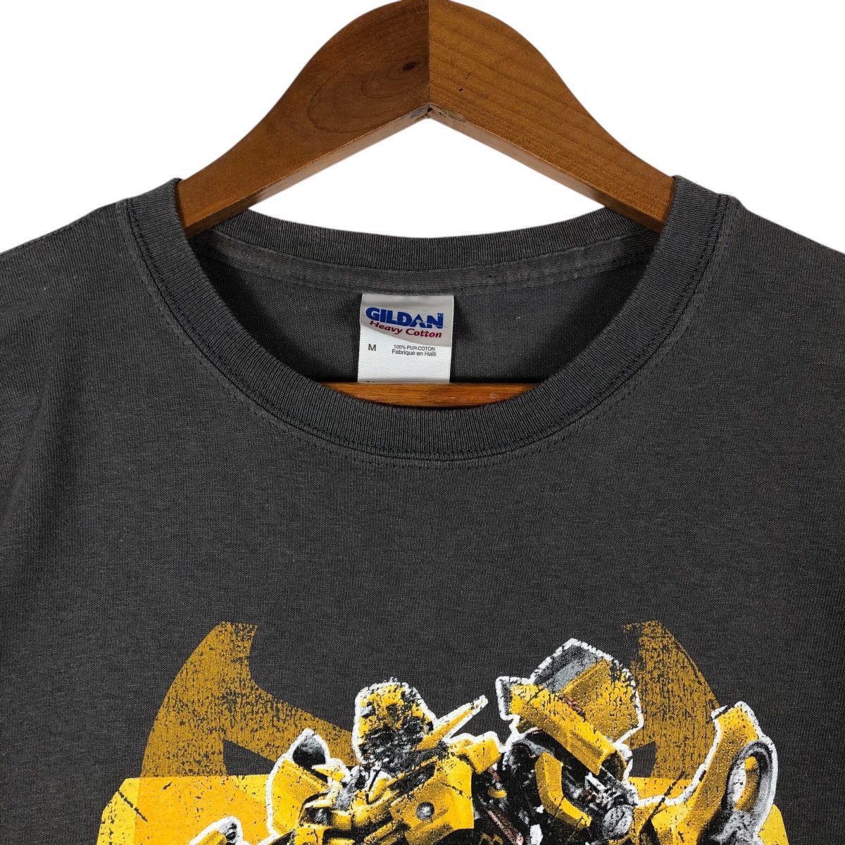 Gildan Bumble Bee Rare TRANSFORMERS Movie T-Shirt Size US M / EU 48-50 / 2 - 3 Thumbnail