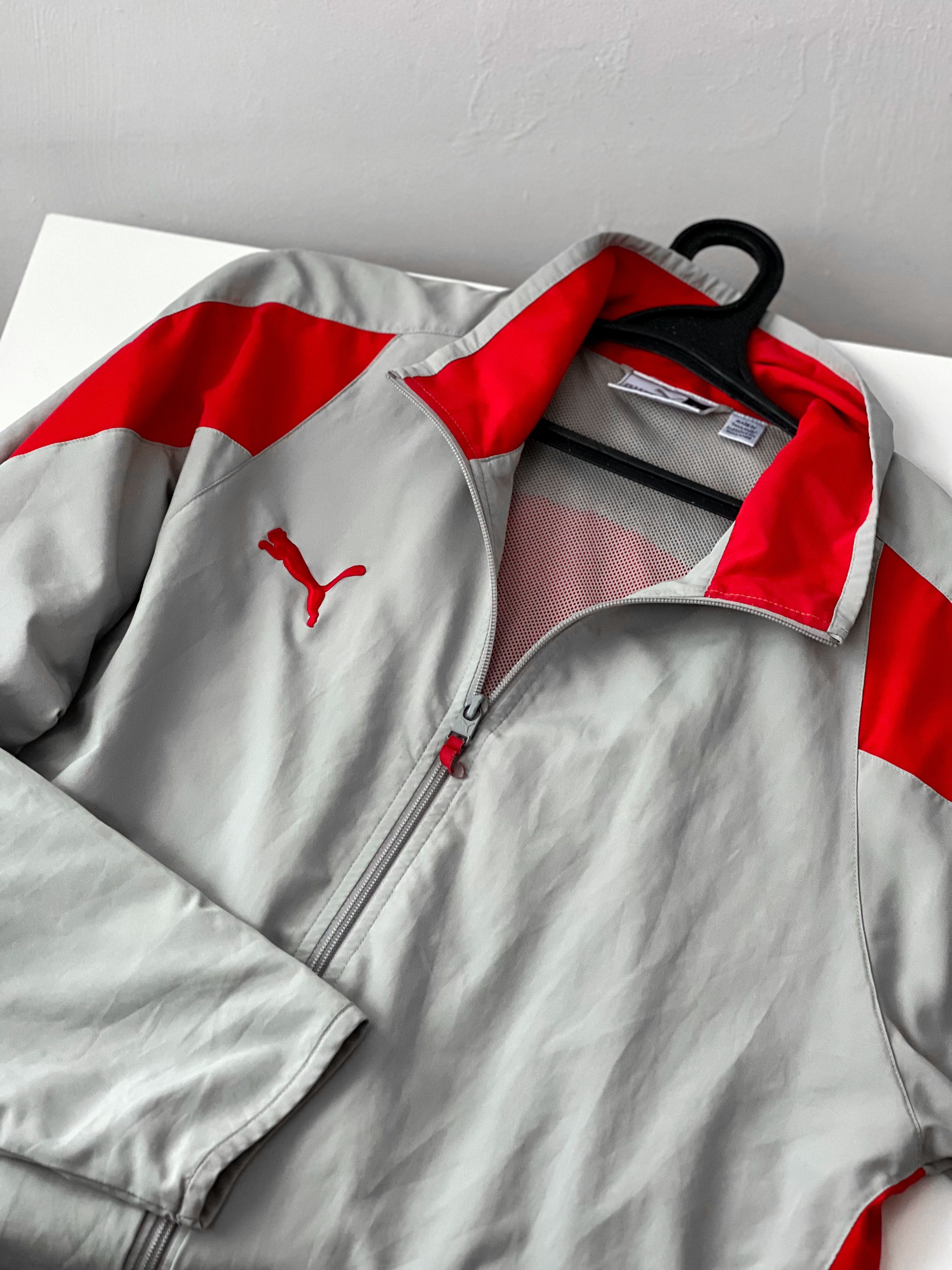 Puma × Vintage PUMA vintage nylon soccer track-top Size US L / EU 52-54 / 3 - 6 Thumbnail
