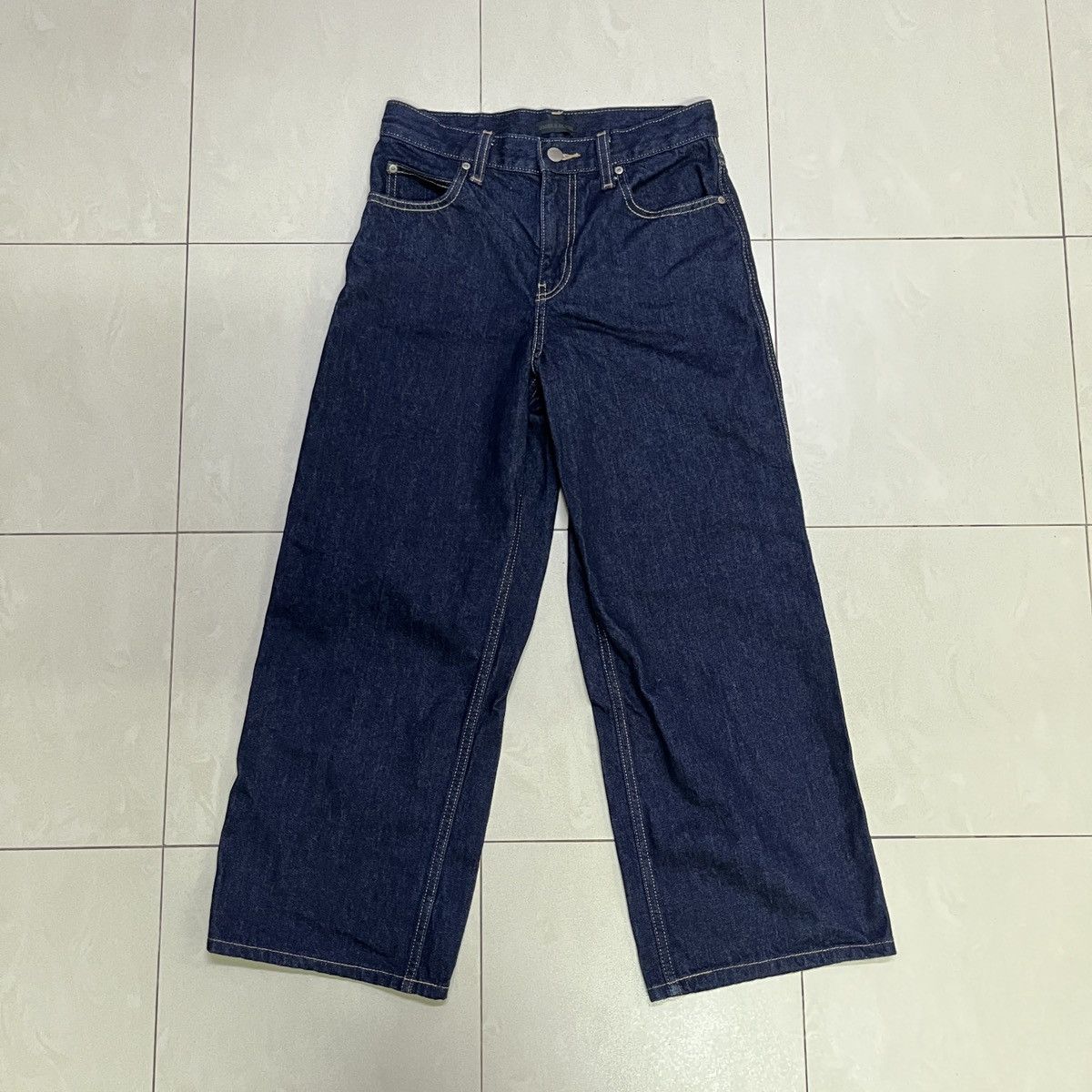 Uniqlo Uniqlo Wide/Baggy Jeans Size 28" / US 6 / IT 42 - 1 Thumbnail
