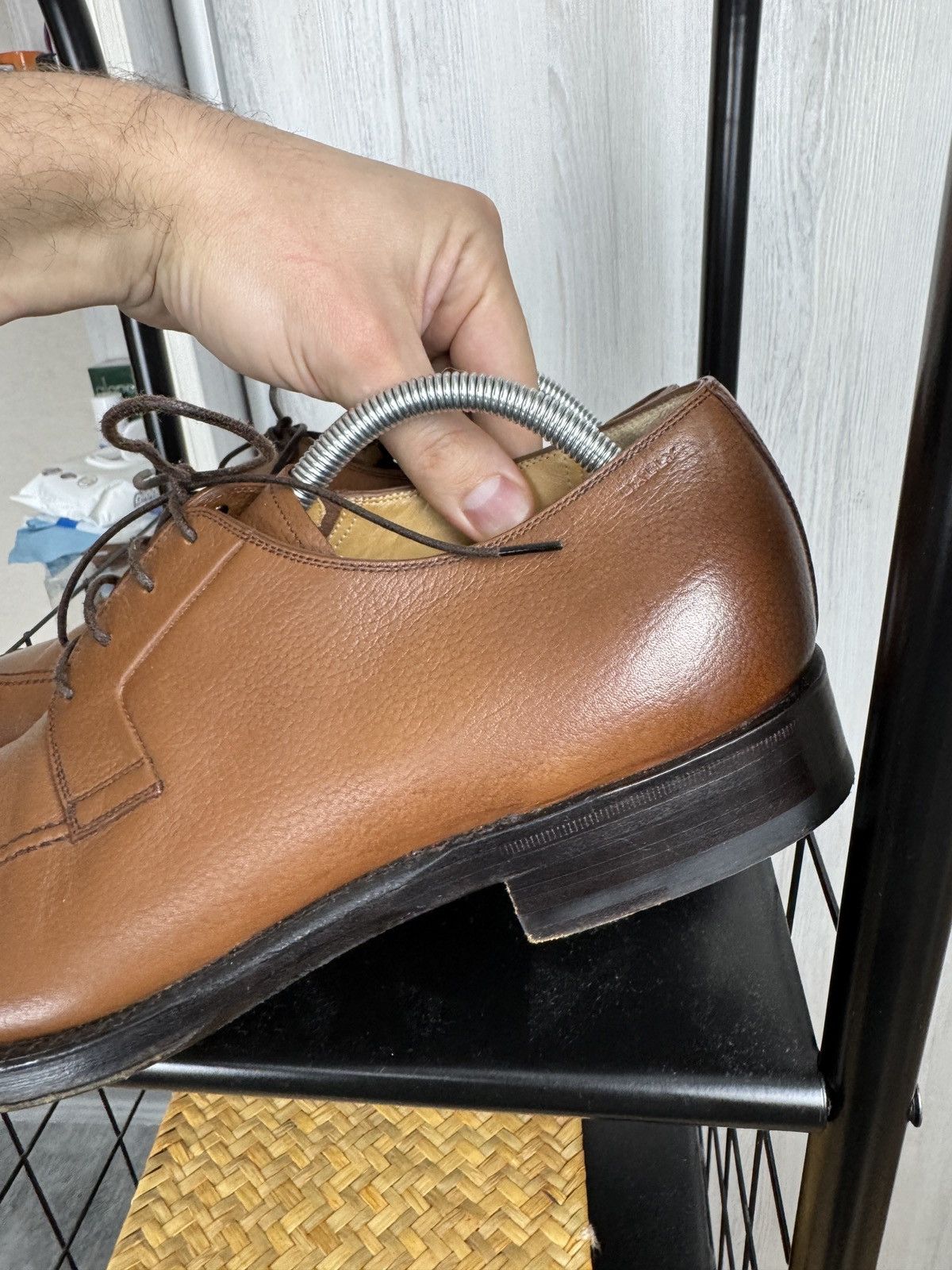 Bally Bally Wimbo brown derby classic shoes RRP 1190$ Size US 10 / EU 43 - 12 Thumbnail