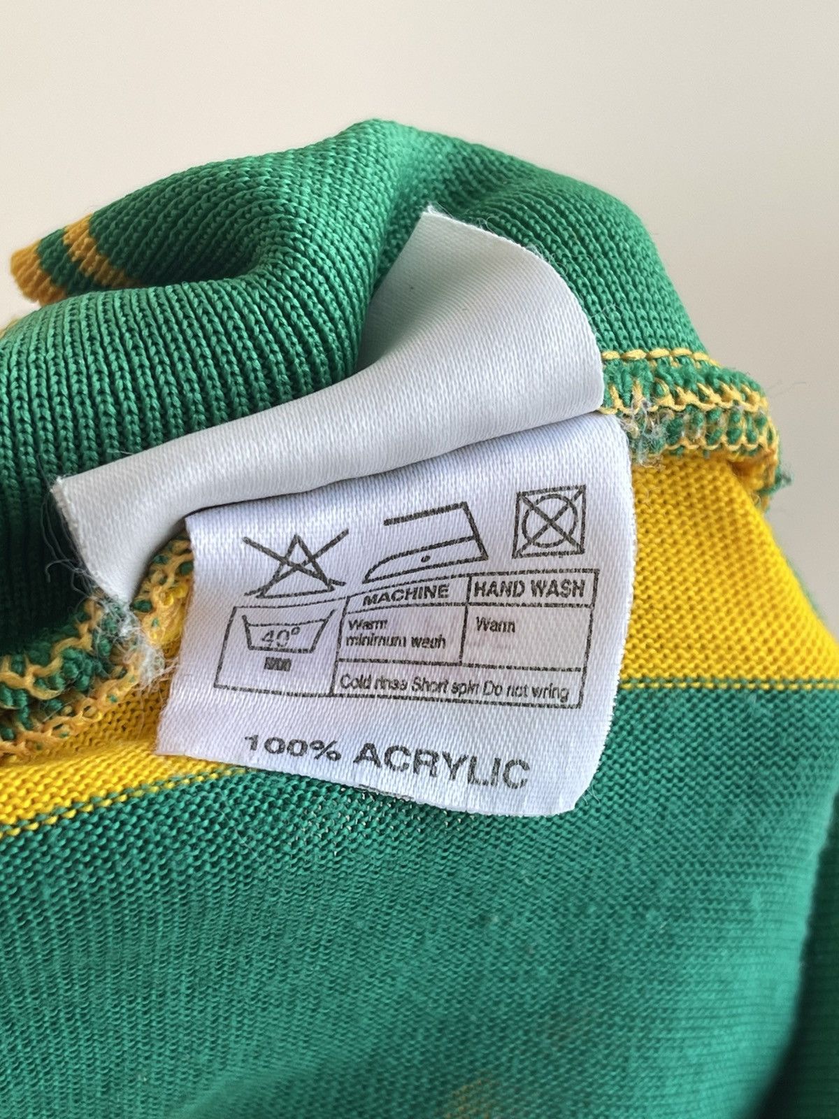 O'Neills GAA Gaelic Football Striped Long Sleeve Jersey 80s 90s Rugby Size US S / EU 44-46 / 1 - 11 Thumbnail