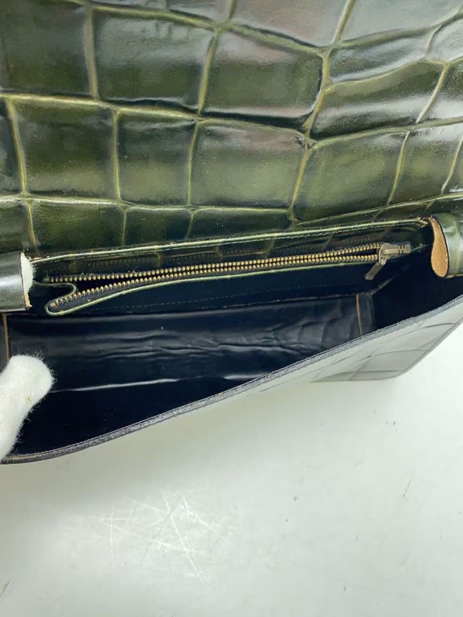Jean Paul Gaultier Crocodile Embossed Logo Leather Purse Size ONE SIZE - 6 Thumbnail