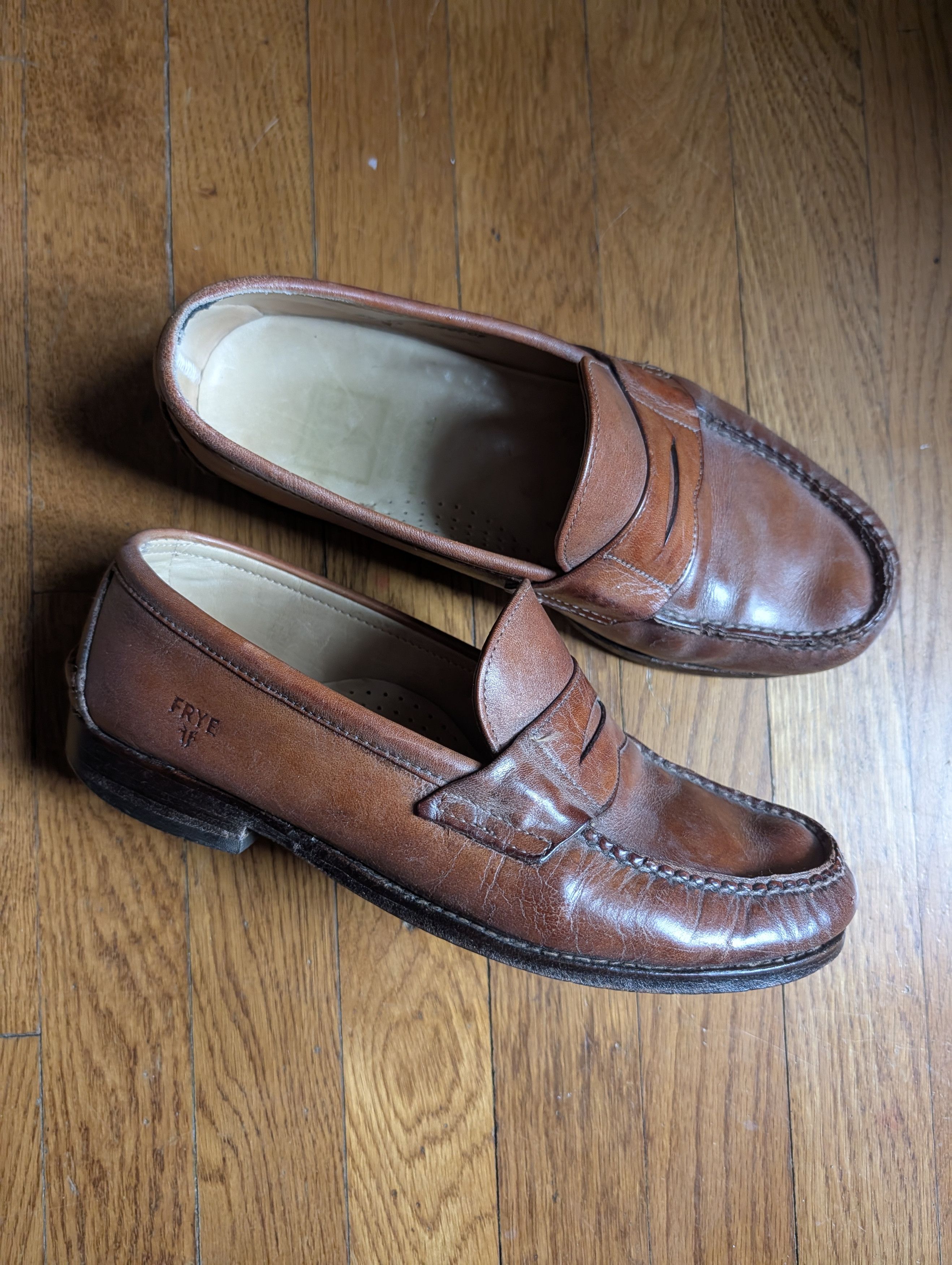 Mezlan Brown leather "Florence" brogues Spain mens 10 Size US 10 / EU 43 - 1 Thumbnail