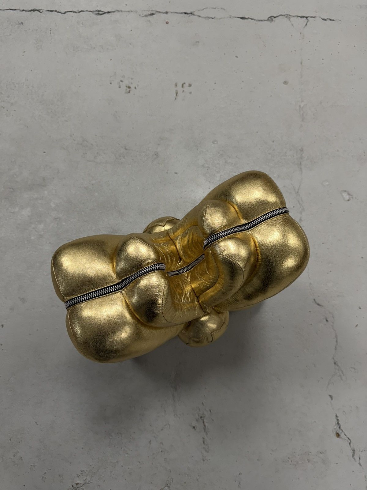 Chrome Hearts Chrome Hearts XL Plus Pillow Cushion Gold Leather 925 Cross Size ONE SIZE - 3 Thumbnail