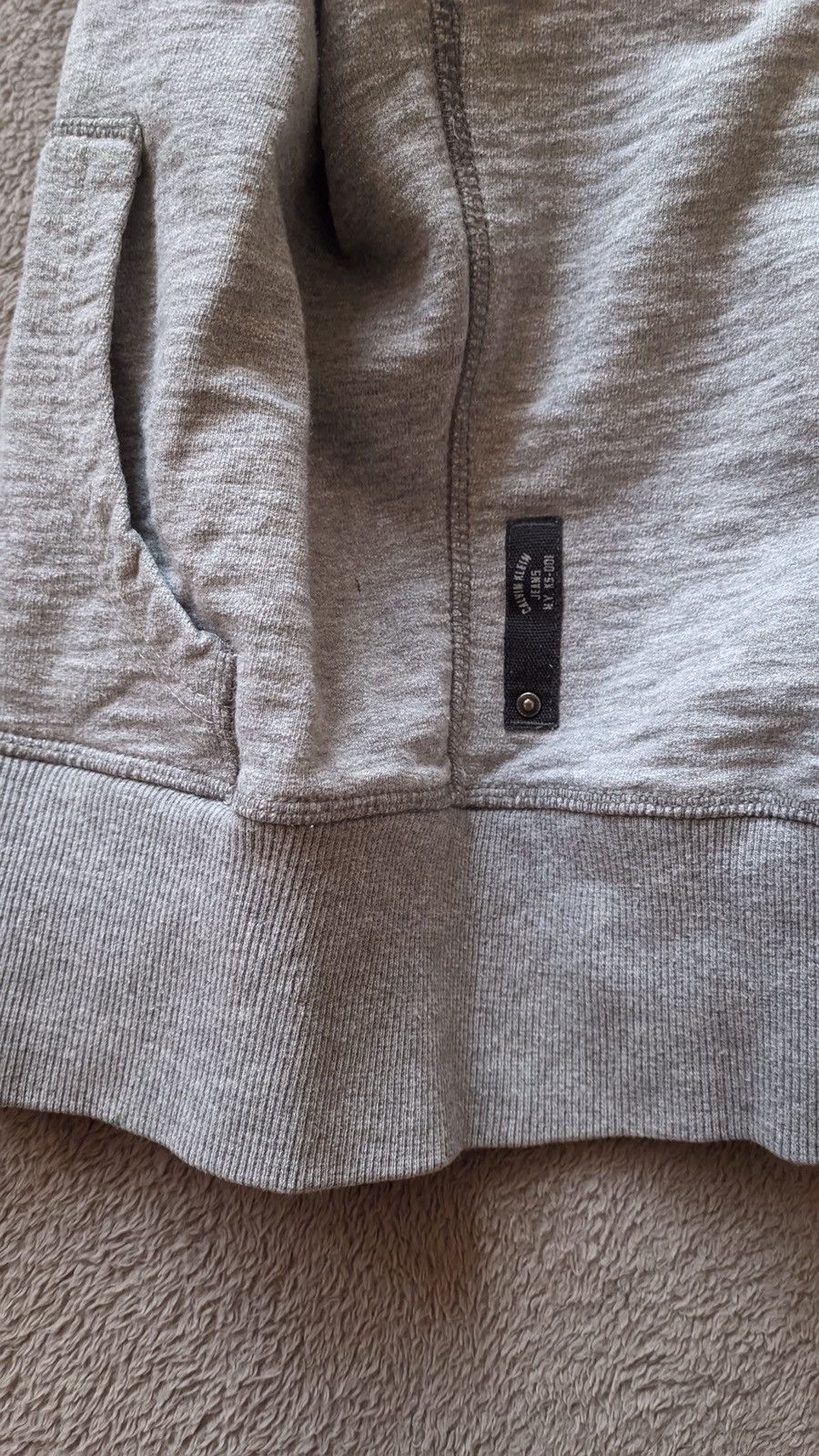 Calvin Klein 205W39NYC Y2K Calvin Klein faded zip up hoodie ifsixwasnine LGB cdg Size US M / EU 48-50 / 2 - 6 Thumbnail