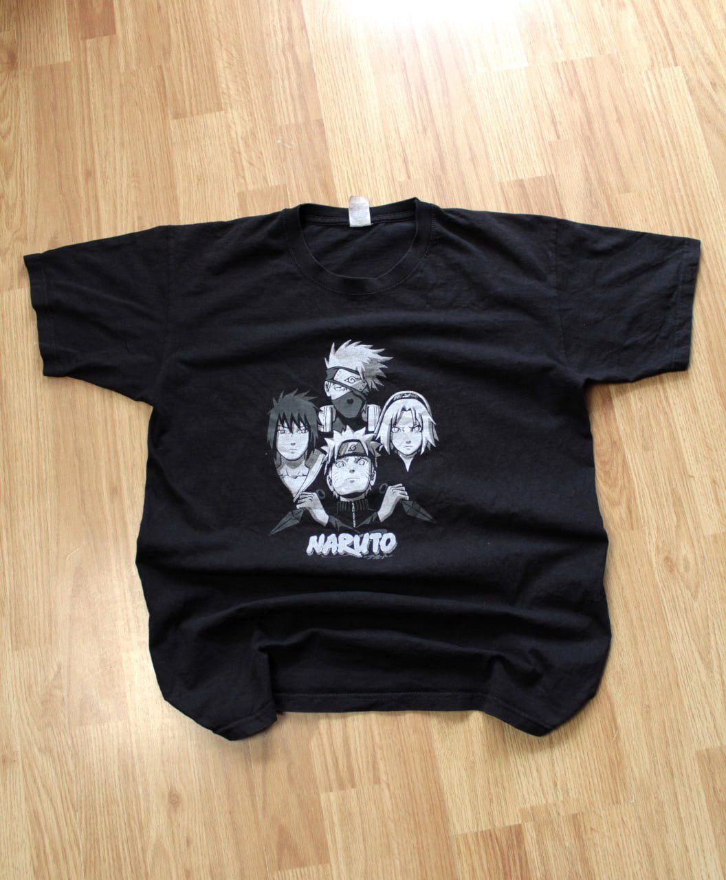 Anime 🔥 Naruto Sasuke Kakashi Anime Manga Vintage T Shirt Movie Size US M / EU 48-50 / 2 - 1 Thumbnail