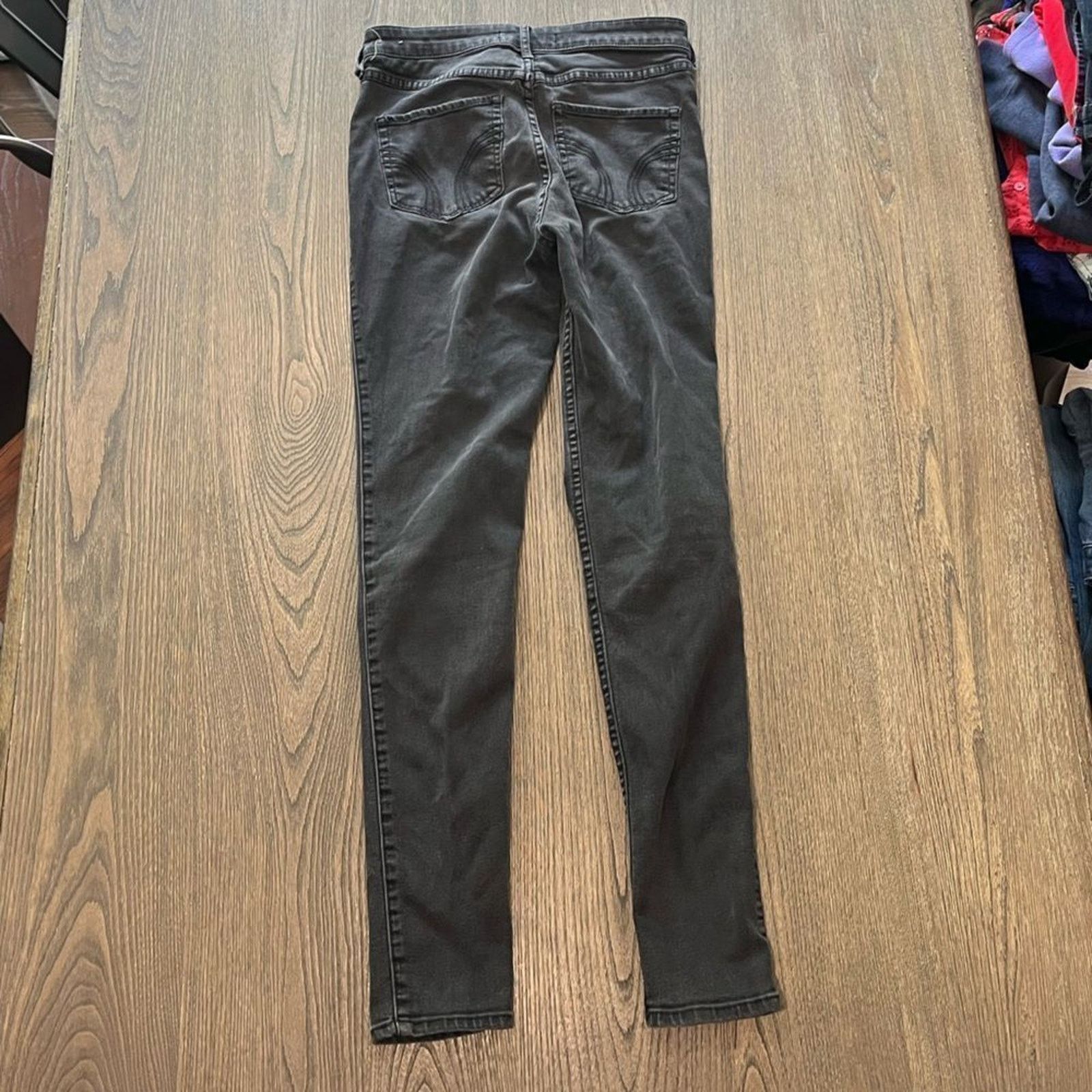 Hollister Hollister Black Skinny Jeans Size 5R Size 25" / US 0 / IT 36 - 6 Thumbnail