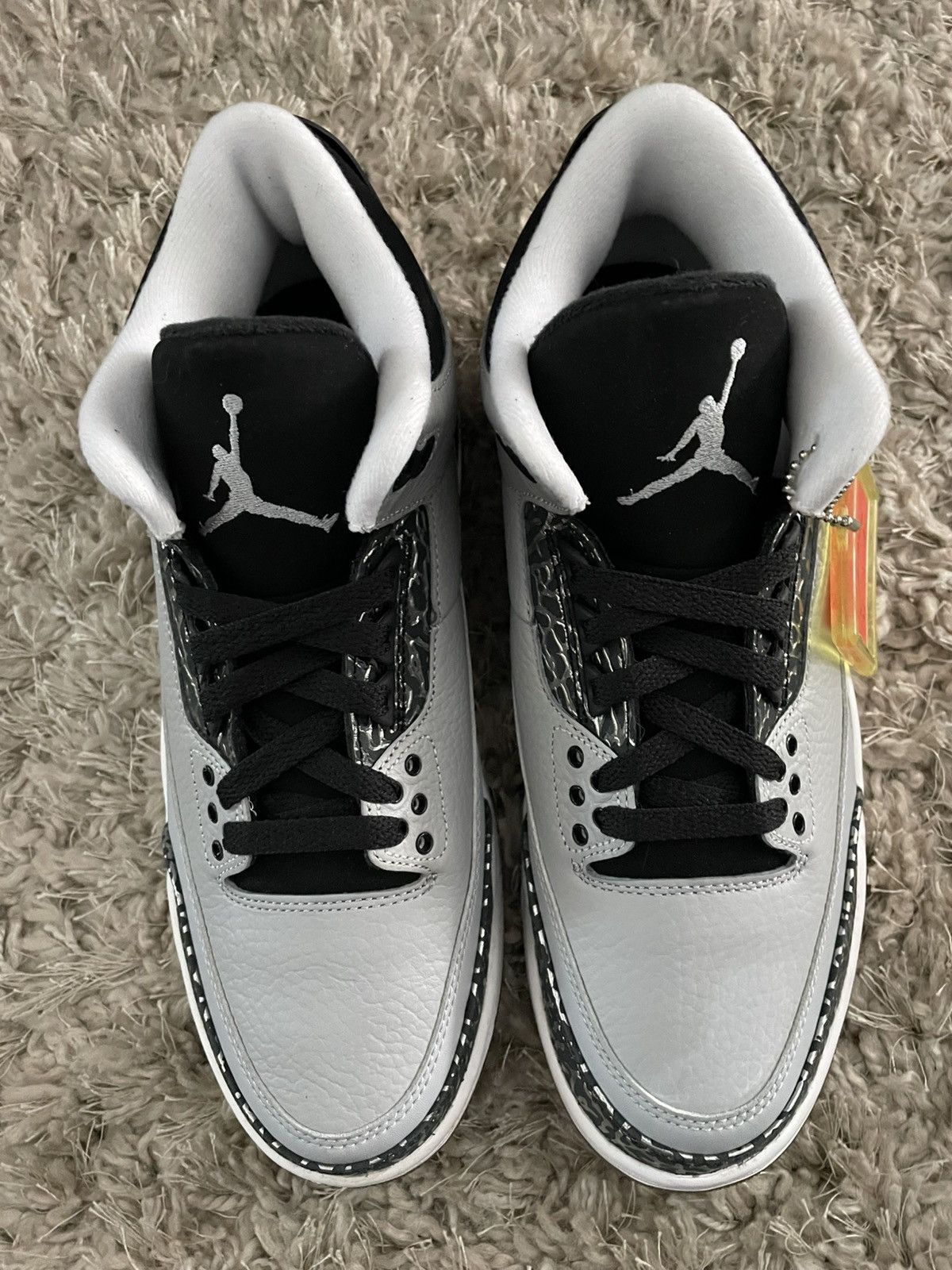Jordan Brand Jordan 3 Wolf Grey Size US 8.5 / EU 41-42 - 5 Thumbnail