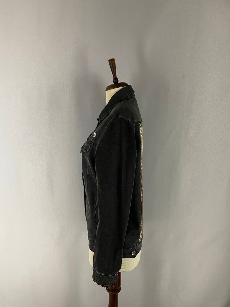 Stussy Stussy Denim Grey Jacket Eagle Size US L / EU 52-54 / 3 - 6 Thumbnail