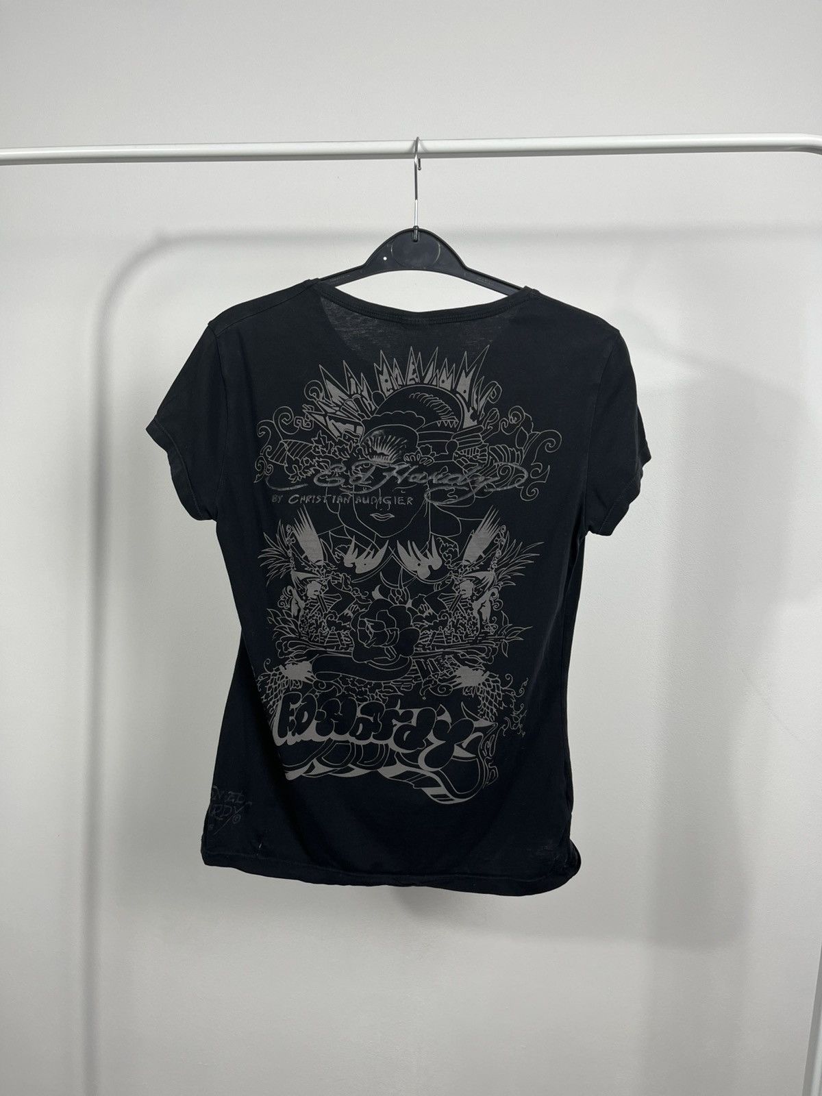 Ed Hardy Ed Hardy Love Dagger Graphic T-Shirt Black Women’s Size M / US 6-8 / IT 42-44 - 10 Thumbnail