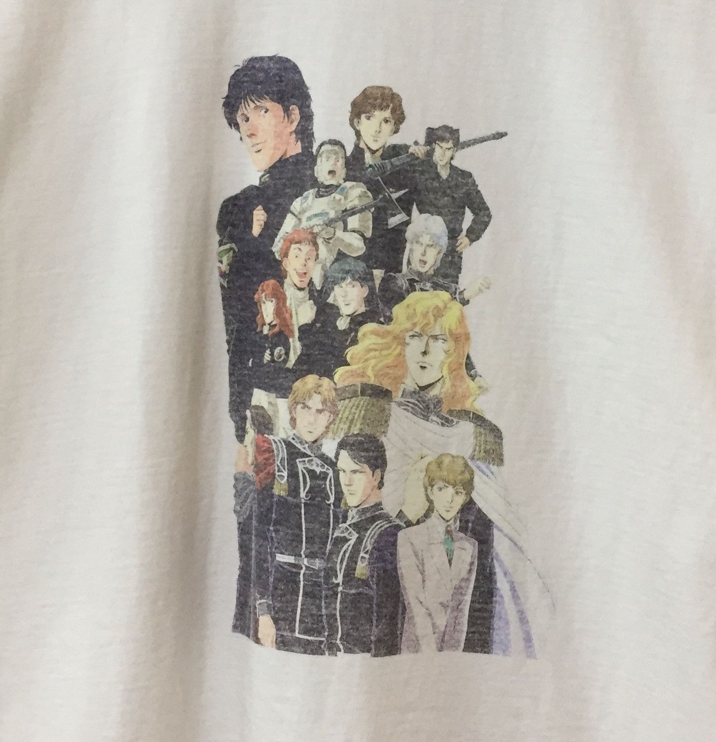 Anime VINTAGE 90s LEGEND OF GALACTIC HEROES ANIME TSHIRT Size US M / EU 48-50 / 2 - 5 Thumbnail