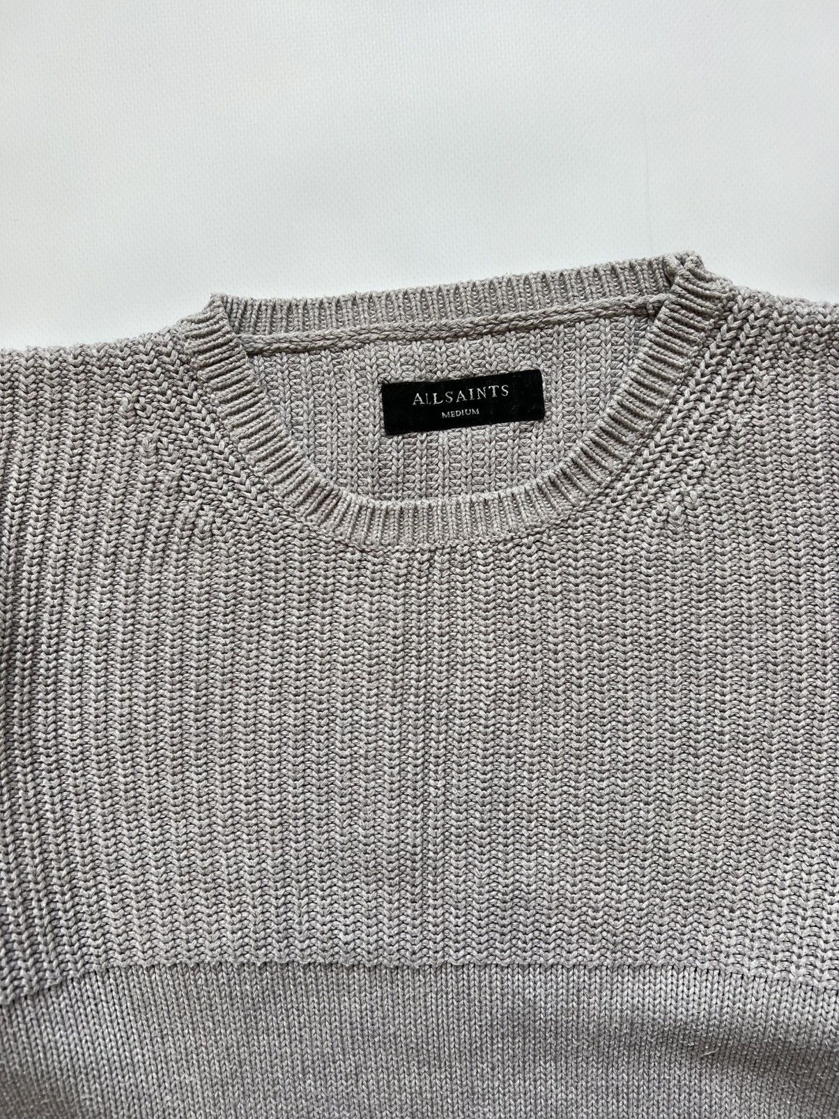 Allsaints Allsaints Knitted Sweater Beige Size US M / EU 48-50 / 2 - 3 Thumbnail