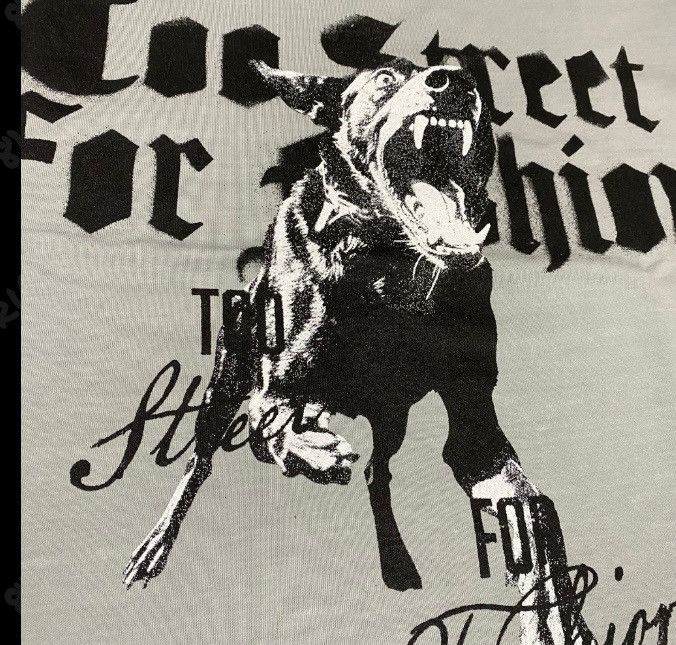 Vlone Vlone Bite Before You Bark Tee (M) Size US M / EU 48-50 / 2 - 4 Thumbnail
