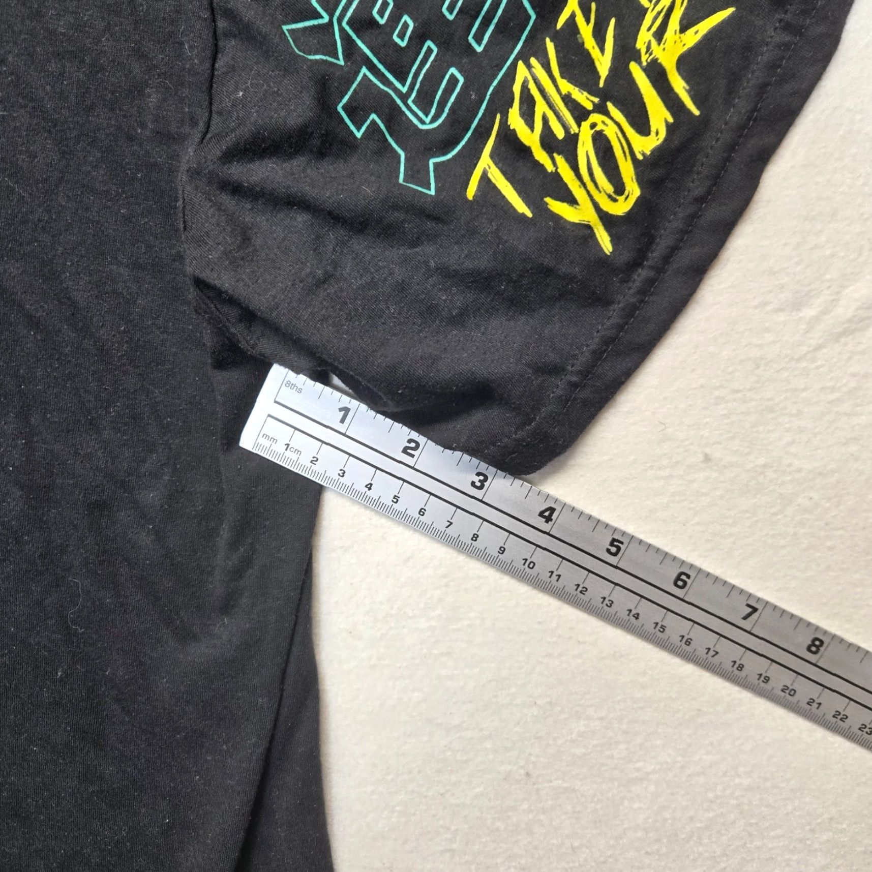 Vintage FRESH LAUNDRY Shirt Men 3XL Black ALIEN TOKYO Crew Neck Short Sleeve 100% Polyester Cotton T-Shirt Size US XXL / EU 58 / 5 - 5 Thumbnail