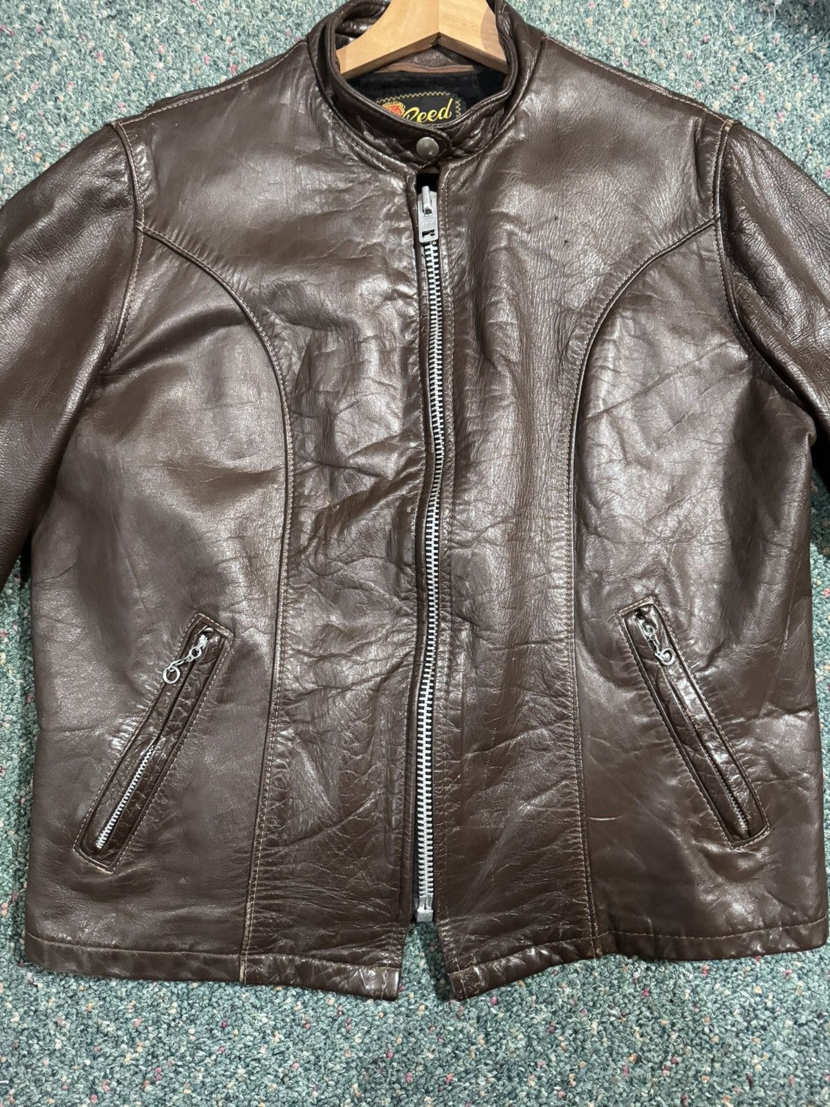 Reed Reed sportswear vintage leather cafe racer Size US S / EU 44-46 / 1 - 2 Thumbnail