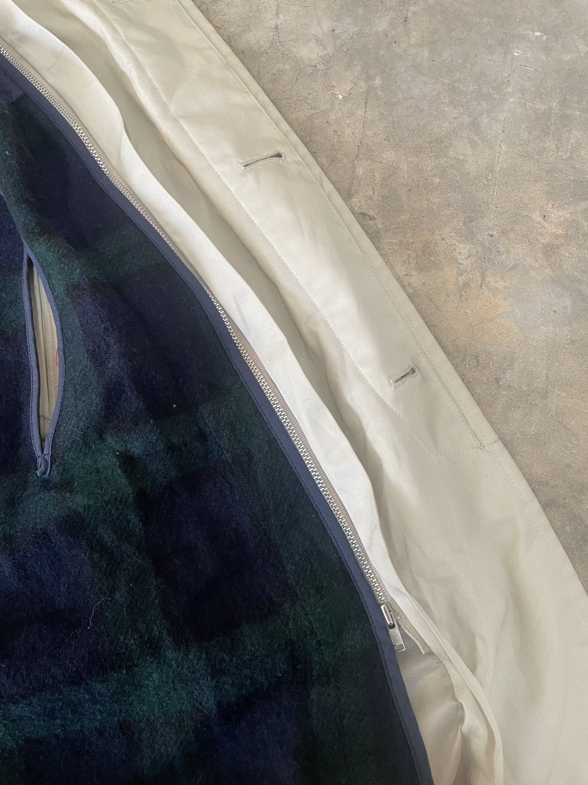 Japanese Brand Vintage van jac plaid lined overcoat Size US M / EU 48-50 / 2 - 13 Thumbnail
