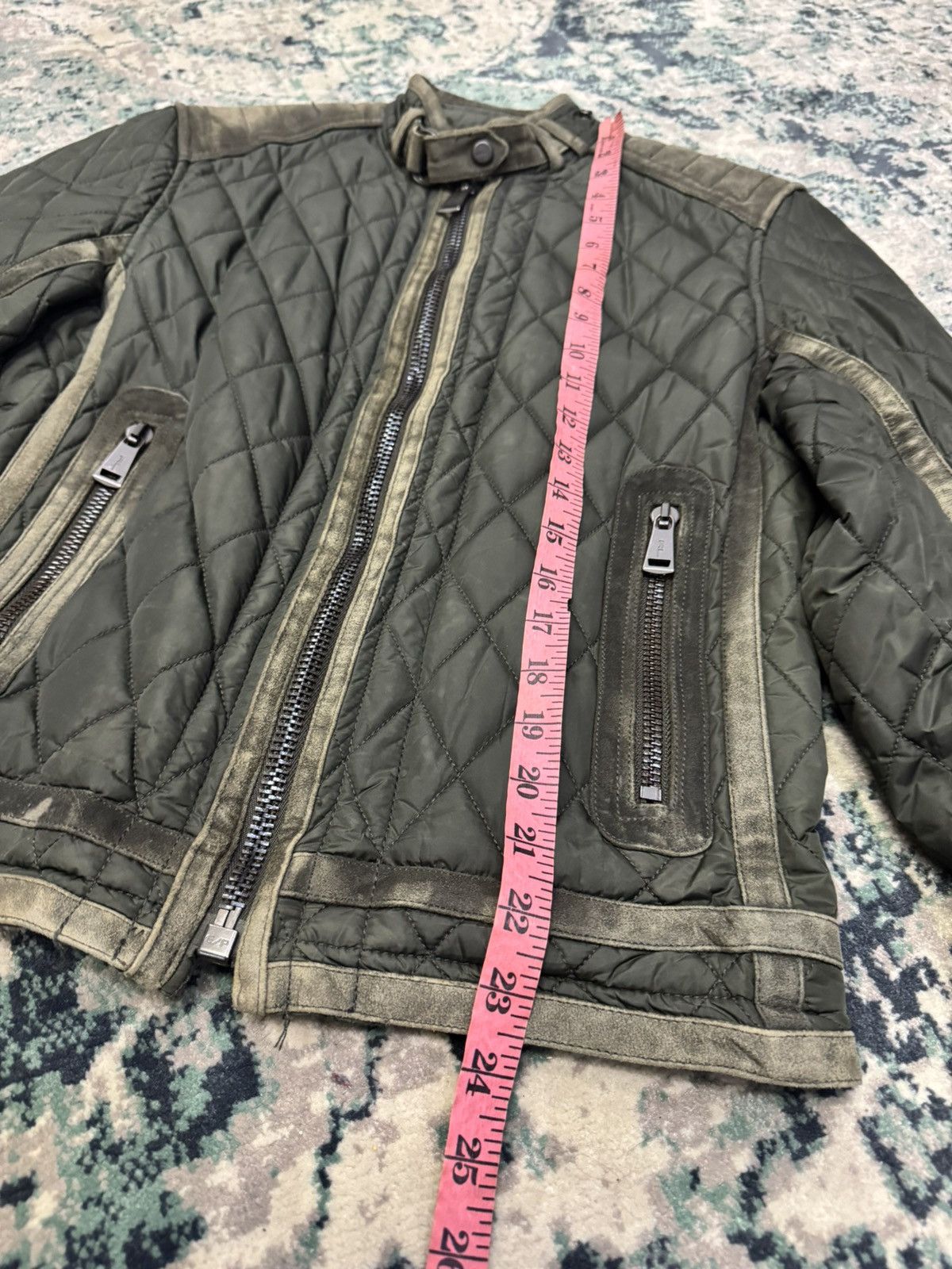 Ralph Lauren RALPH LAUREN QUILTED PADDED BONDAGE JACKET Size XS / US 0-2 / IT 36-38 - 8 Thumbnail