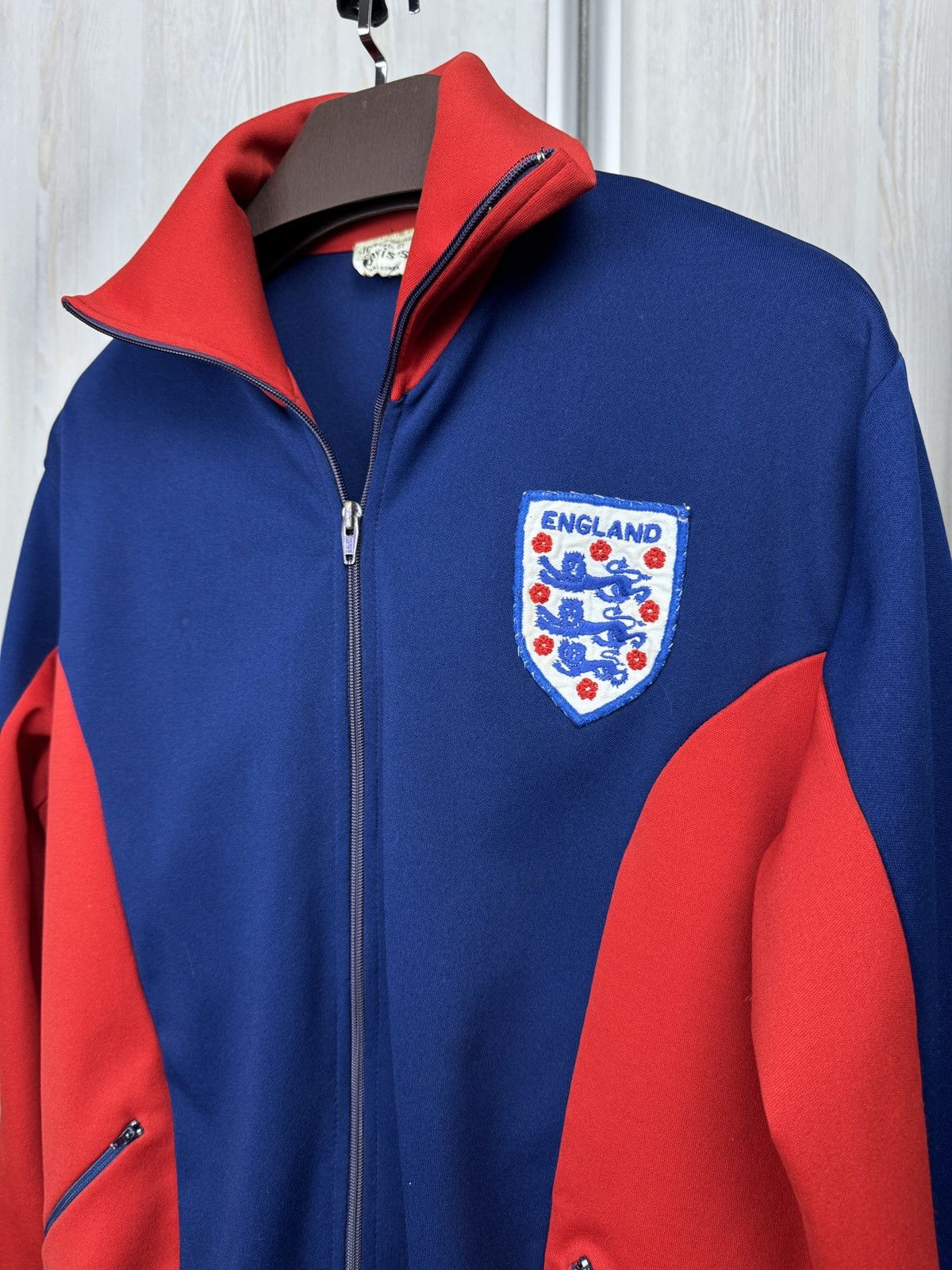 Vintage Vintage 70s 80s JCPenney Lewis’s England Team soccer jacket Size US L / EU 52-54 / 3 - 4 Thumbnail