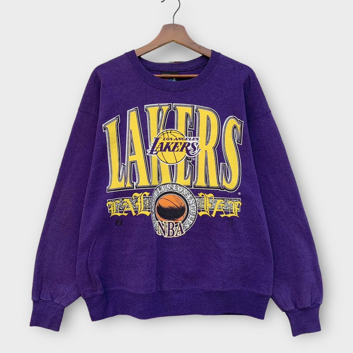 Rare! Vintage 90s NBA Lakers Sweatshirt Basketball