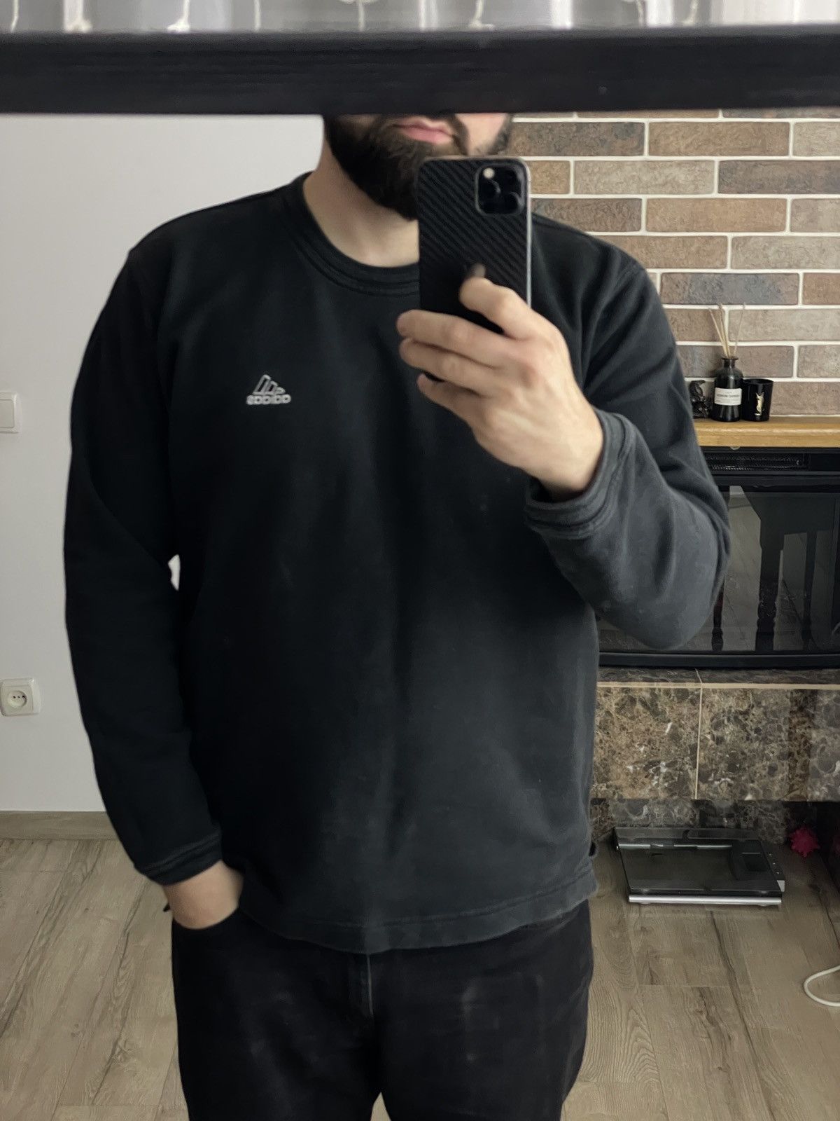Adidas × Vintage Vibtage adidas 90s embroidered sweatshirt Size US L / EU 52-54 / 3 - 18 Thumbnail