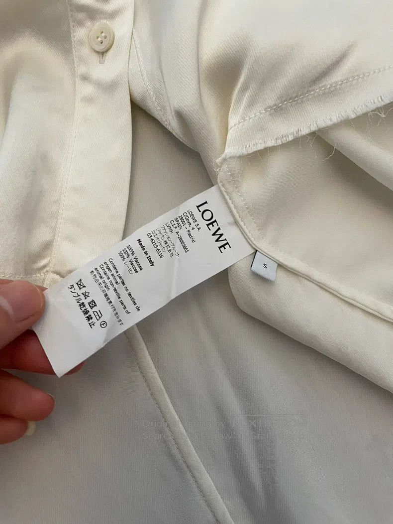 Loewe Loewe Satin Shirt/Jacket Size S / US 4 / IT 40 - 3 Thumbnail