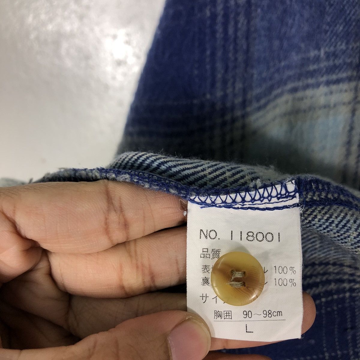 Flannel 🔥90’s Flannel Wool Jacket GqFord Japan Issey Miyake Size US L / EU 52-54 / 3 - 13 Thumbnail