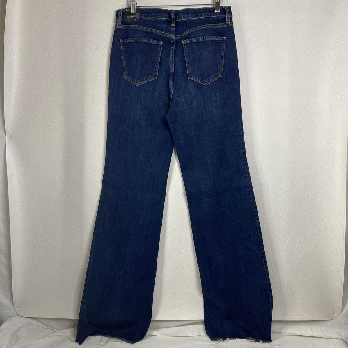Gap Gap Authentic Flare High Rise Dark Women's Jeans Sz 30R NWT Size 30" / US 8 / IT 44 - 3 Thumbnail