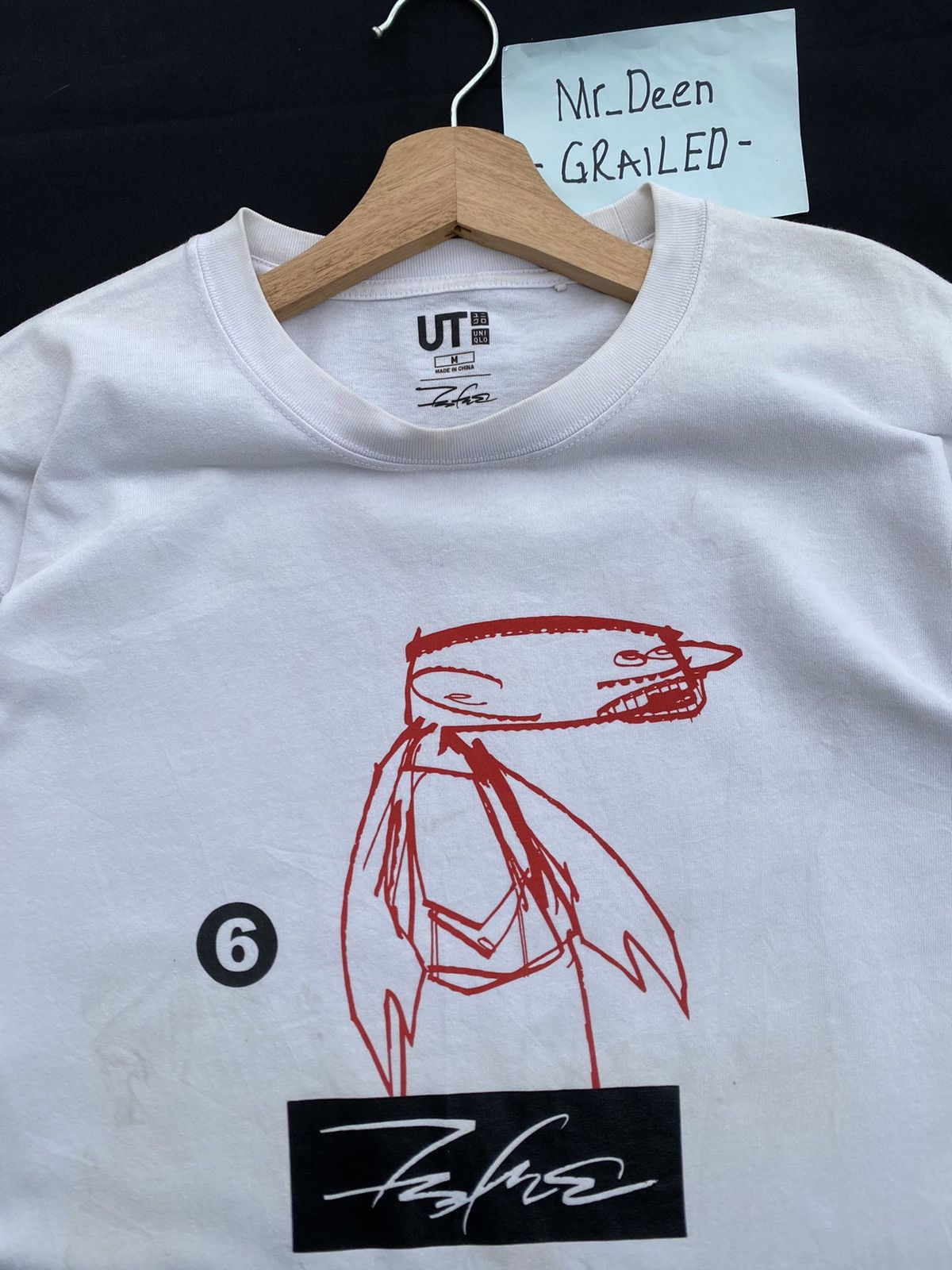 Rare Vintage Futura x Uniqlo Tshirt