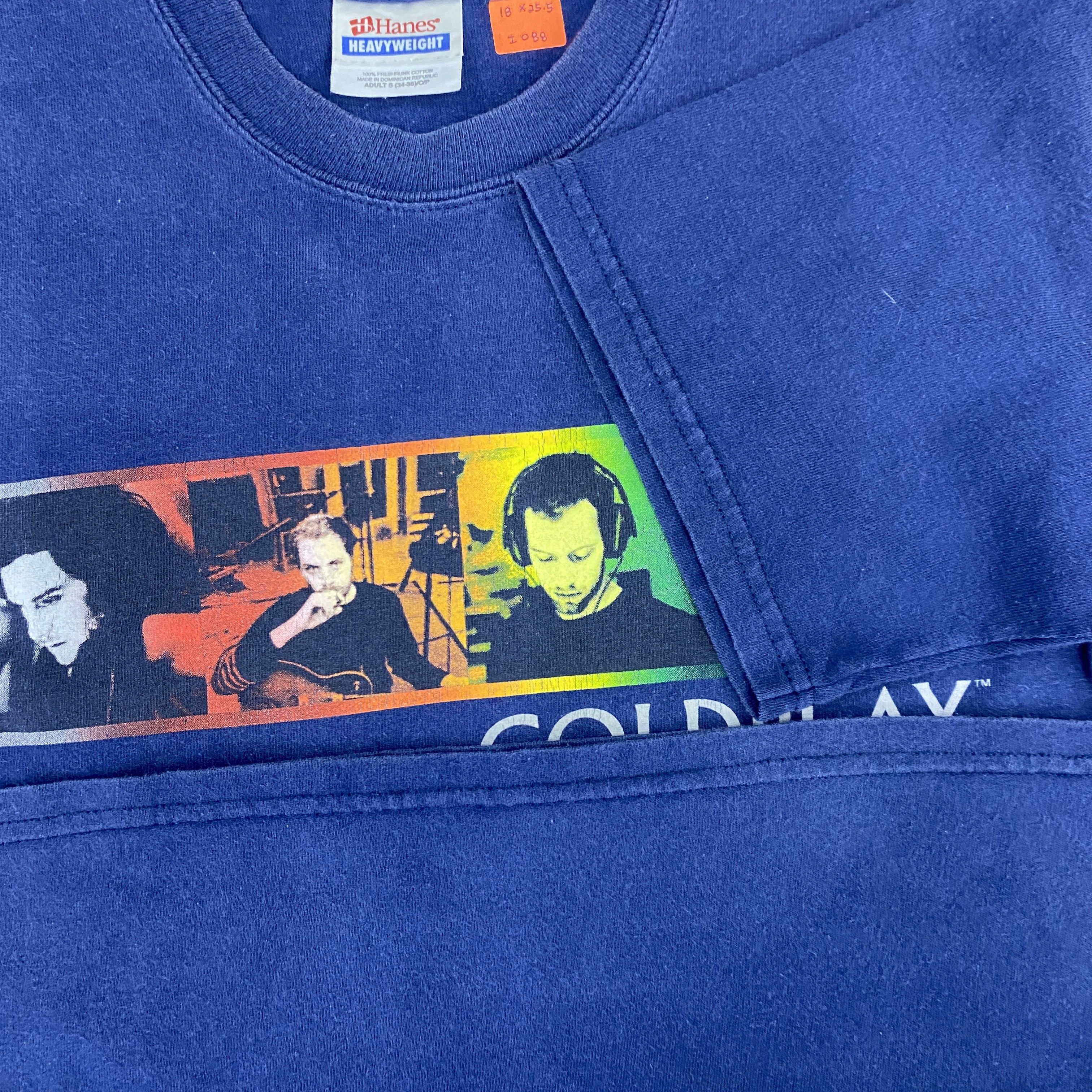 Band Tees Vintage Y2K Coldplay British Rock Band Tee - I088 Size US S / EU 44-46 / 1 - 8 Thumbnail